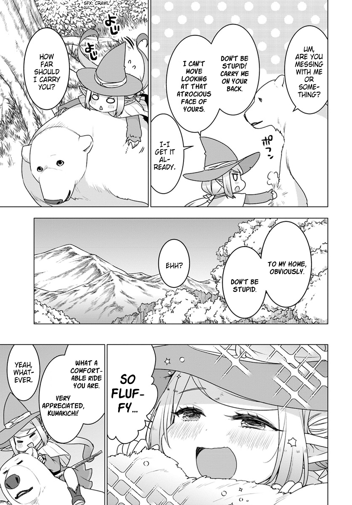 Shirokuma Tensei Chapter 17 page 15 - Chapter 17: Little Elf Witch Appears