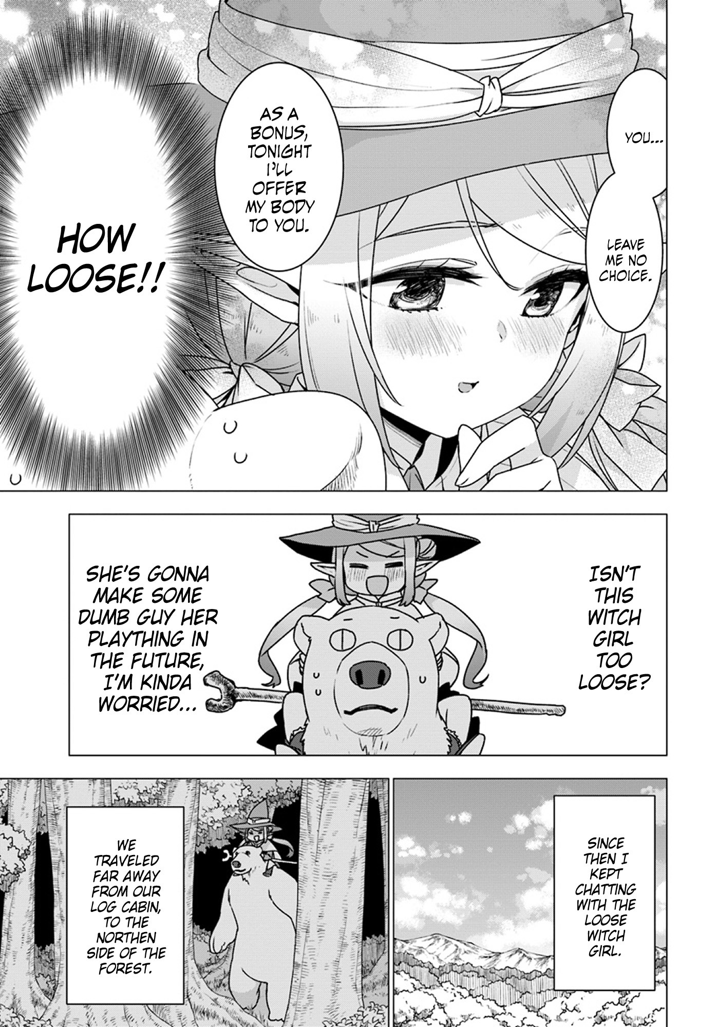 Shirokuma Tensei Chapter 17 page 17 - Chapter 17: Little Elf Witch Appears