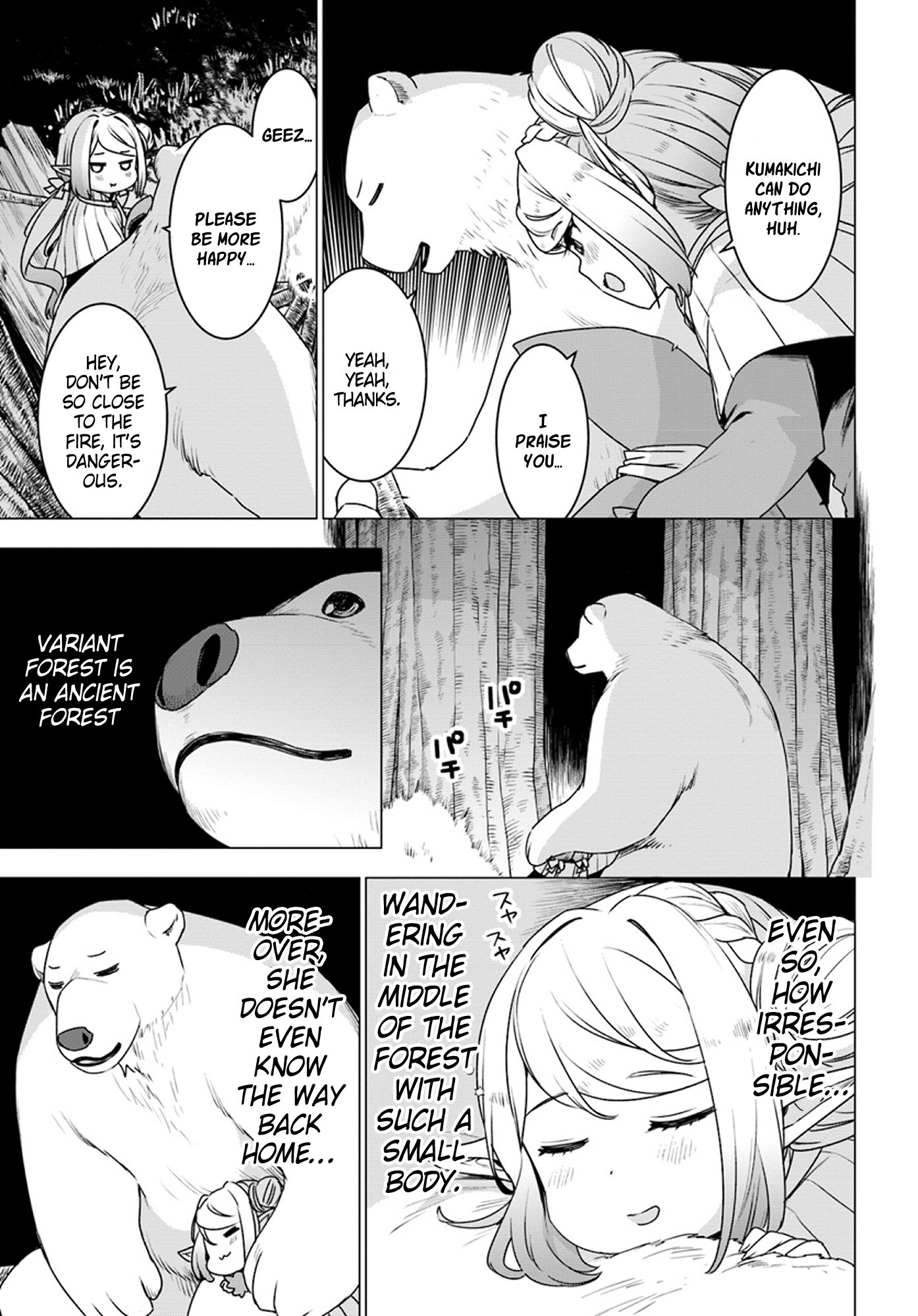 Shirokuma Tensei Chapter 17 page 21 - Chapter 17: Little Elf Witch Appears