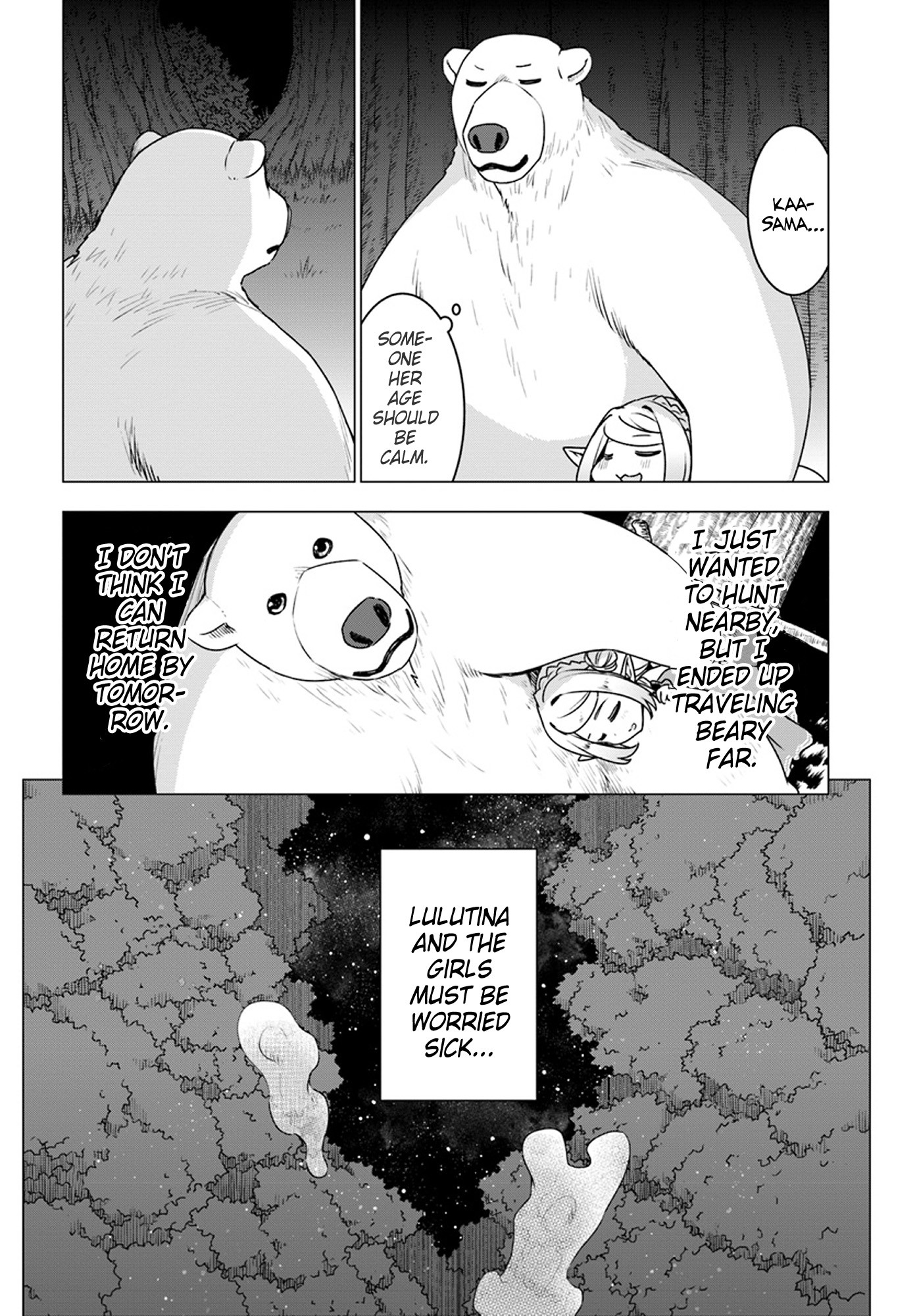 Shirokuma Tensei Chapter 17 page 22 - Chapter 17: Little Elf Witch Appears