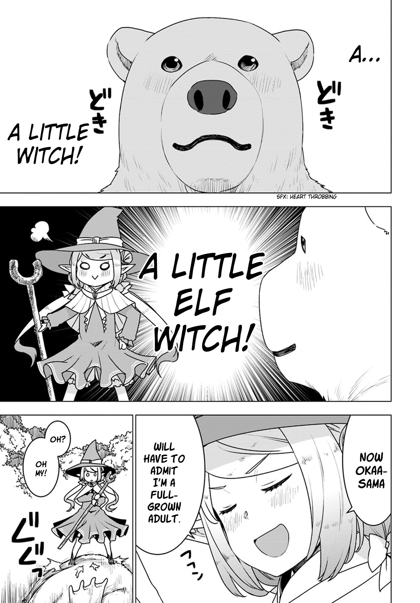 Shirokuma Tensei Chapter 17 page 3 - Chapter 17: Little Elf Witch Appears
