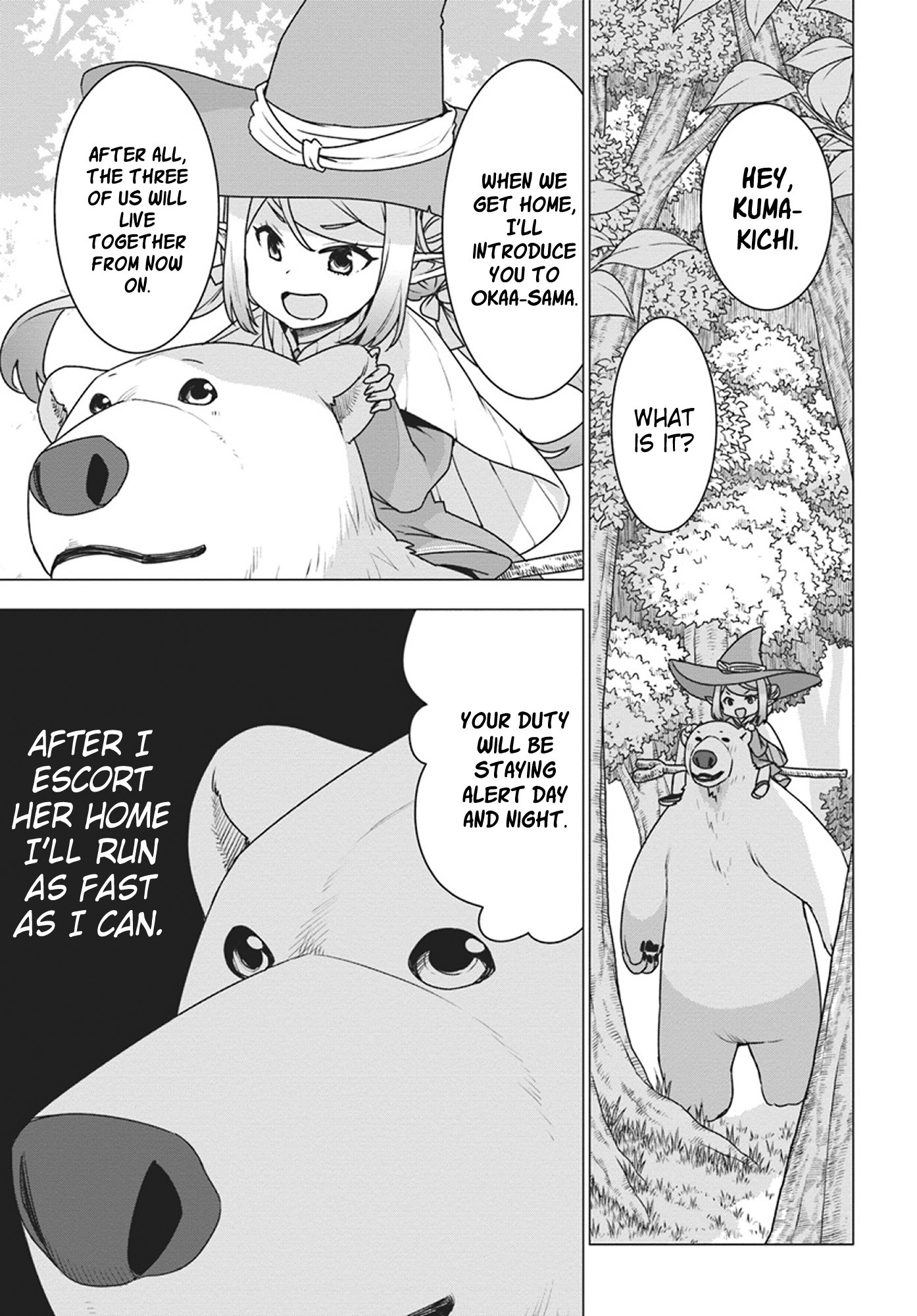 Shirokuma Tensei Chapter 18 page 2 - Chapter 18: Returning Home