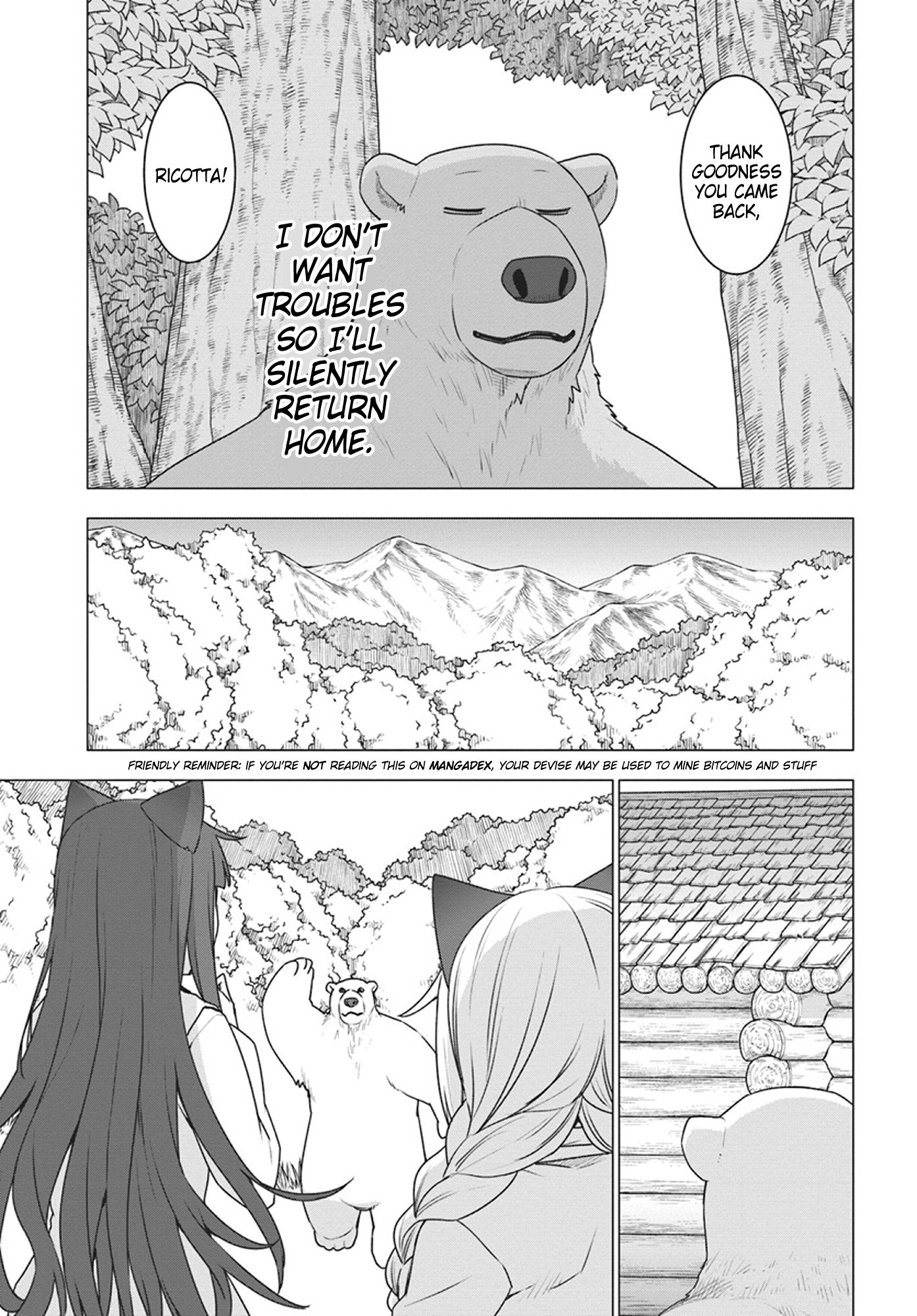 Shirokuma Tensei Chapter 18 page 6 - Chapter 18: Returning Home