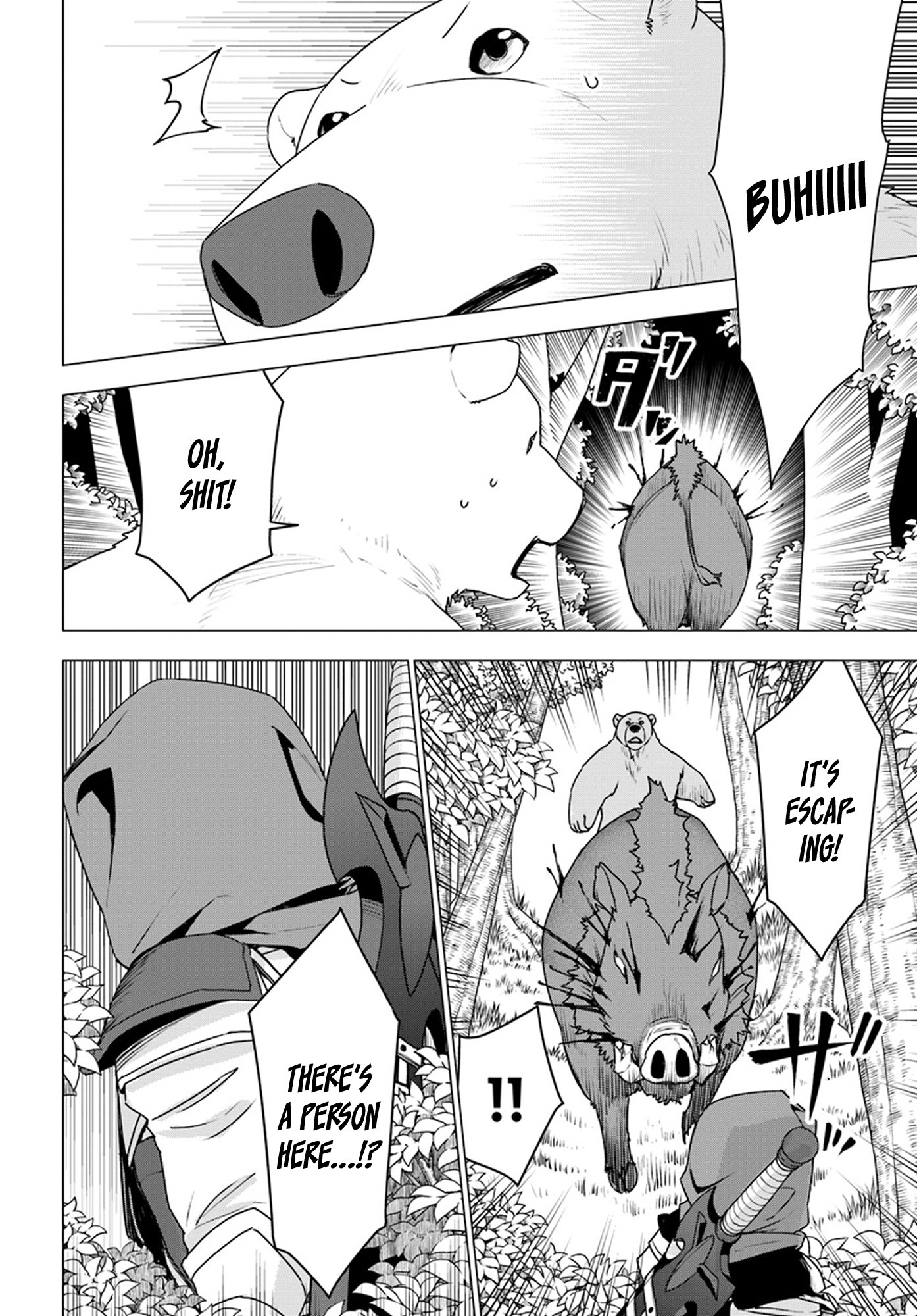 Shirokuma Tensei Chapter 19 page 14 - Chapter 19: Acorn Harvesting