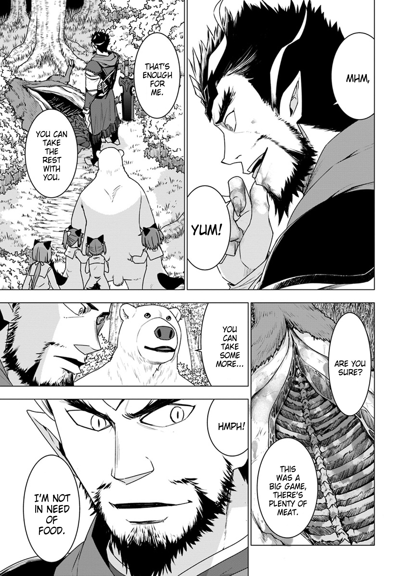 Shirokuma Tensei Chapter 19 page 19 - Chapter 19: Acorn Harvesting