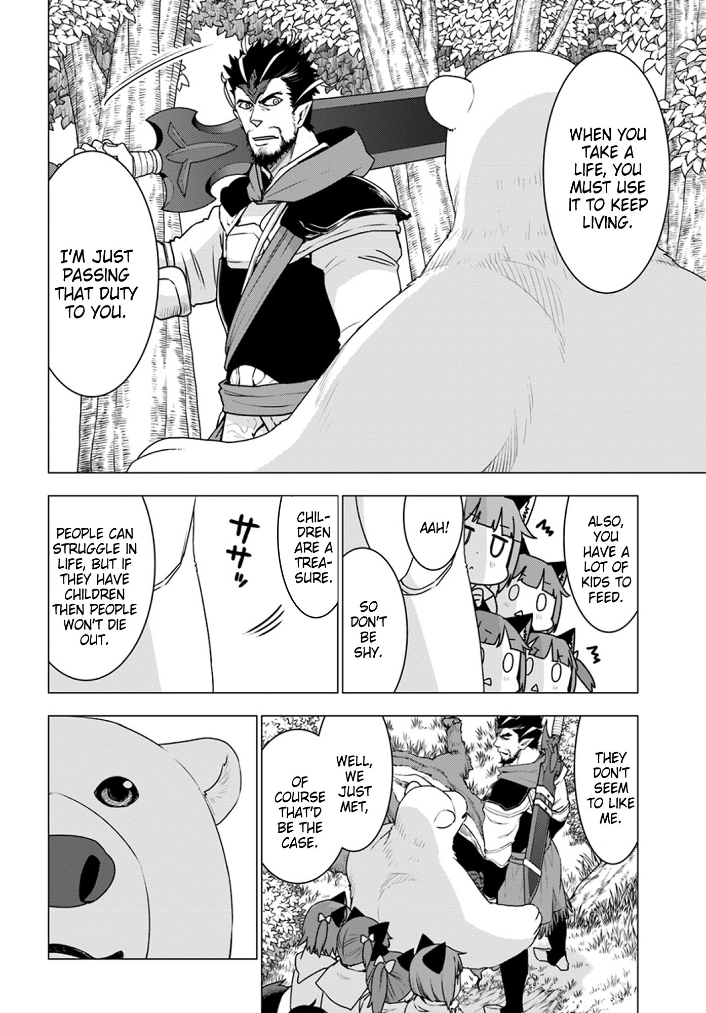 Shirokuma Tensei Chapter 19 page 20 - Chapter 19: Acorn Harvesting