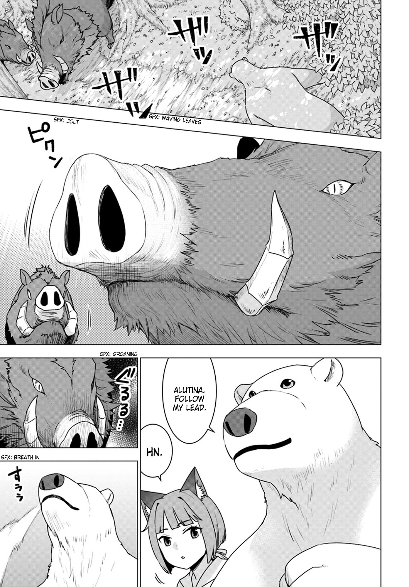 Shirokuma Tensei Chapter 19 page 7 - Chapter 19: Acorn Harvesting