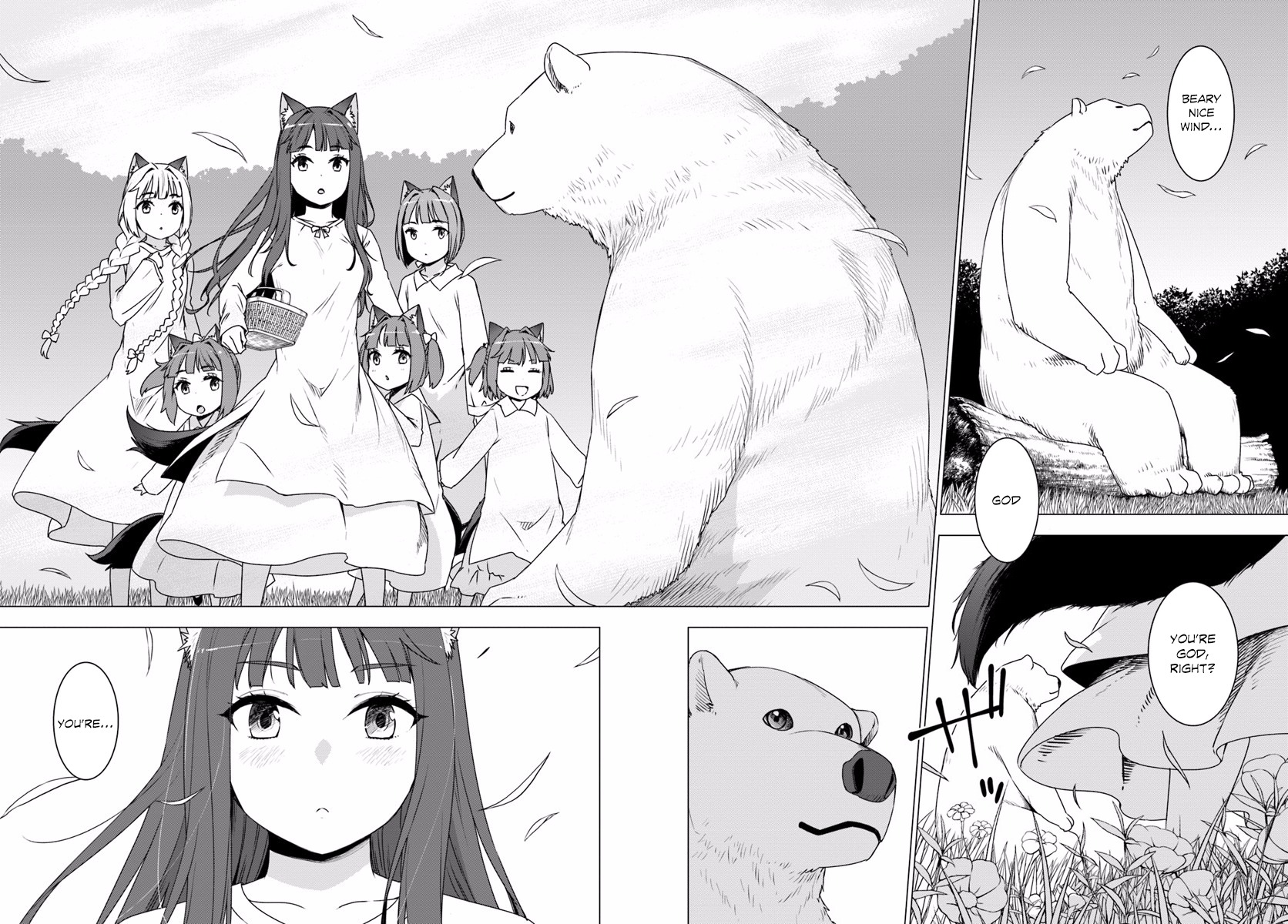 Shirokuma Tensei Chapter 2 page 10 - Chapter 2: Werewolf girls
