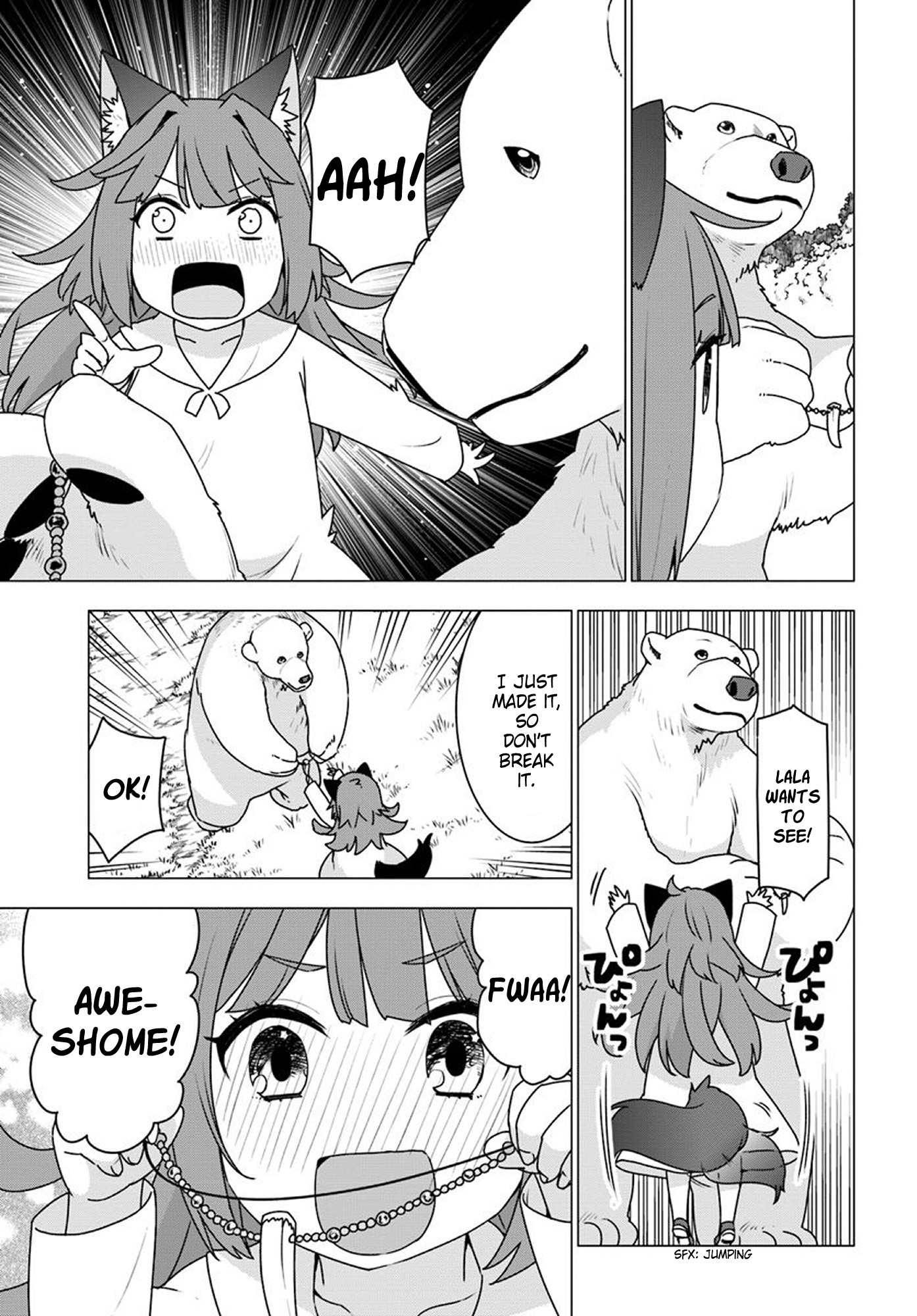 Shirokuma Tensei Chapter 20 page 13 - Chapter 20: Struggle