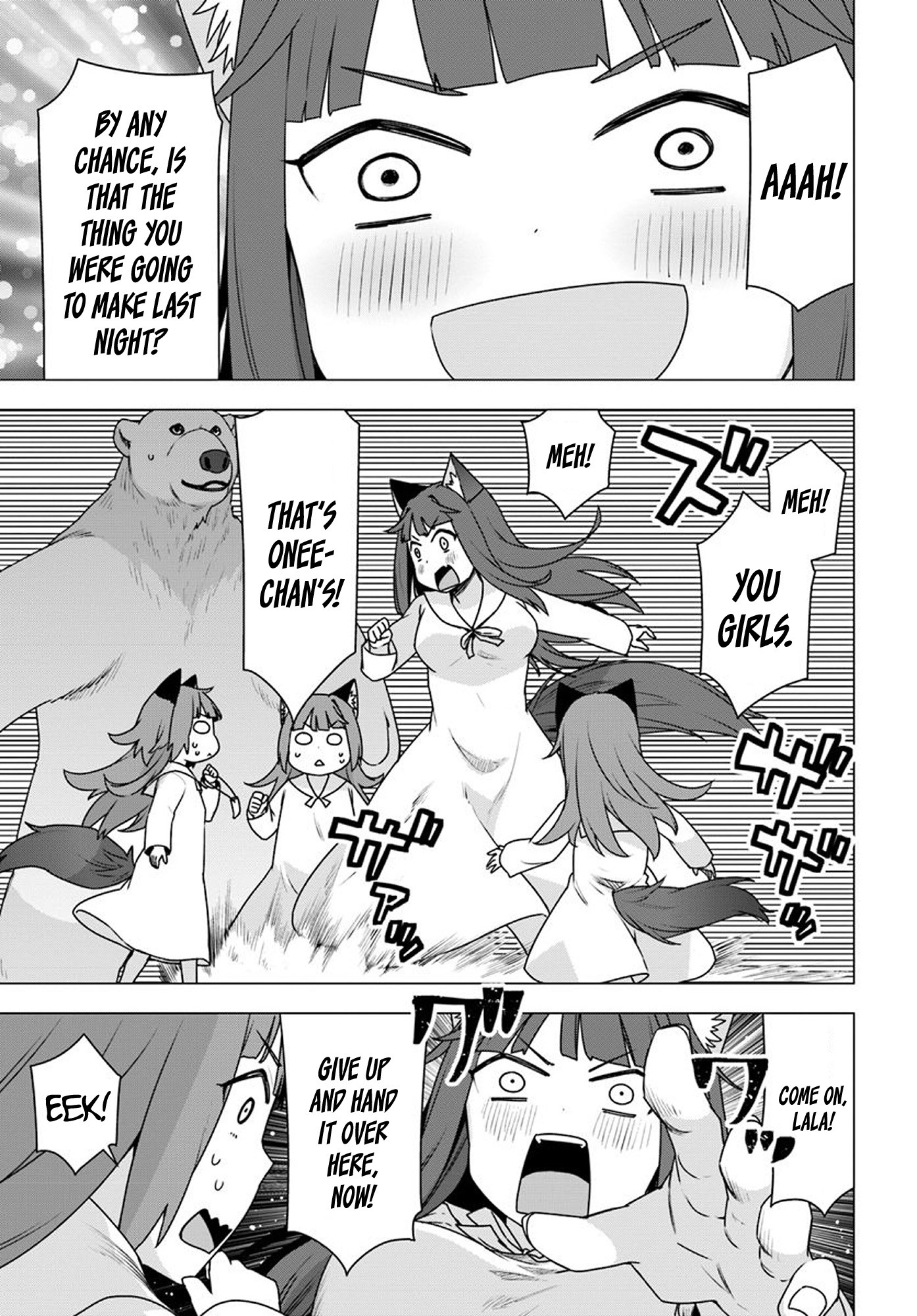 Shirokuma Tensei Chapter 20 page 17 - Chapter 20: Struggle