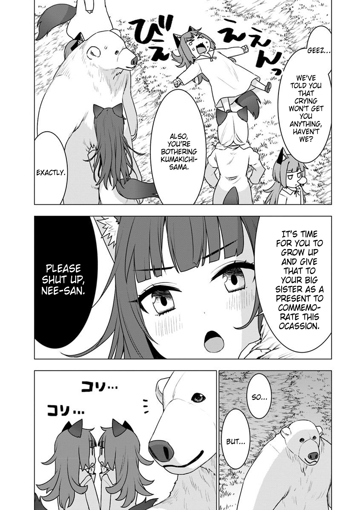Shirokuma Tensei Chapter 20 page 21 - Chapter 20: Struggle