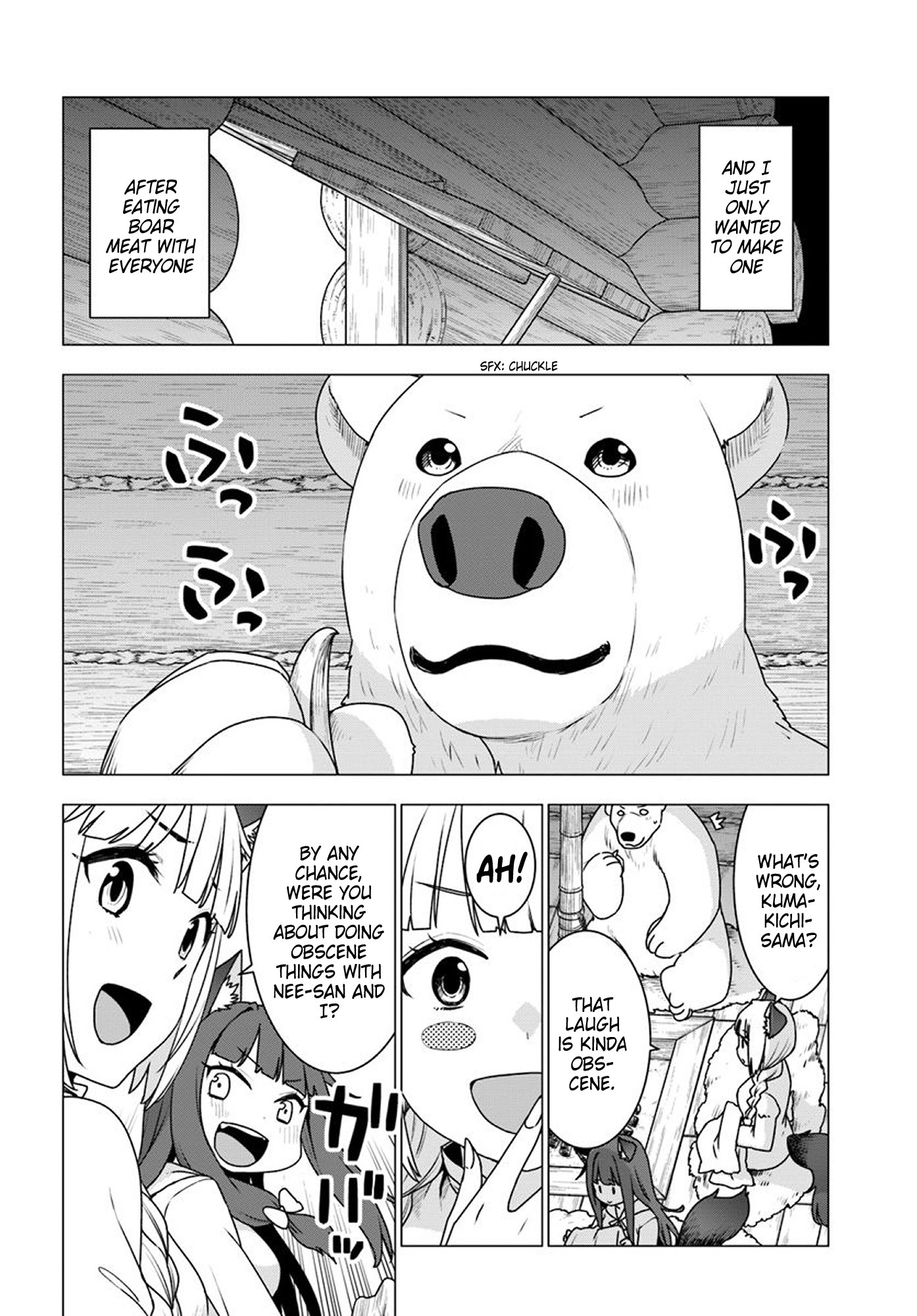 Shirokuma Tensei Chapter 20 page 4 - Chapter 20: Struggle