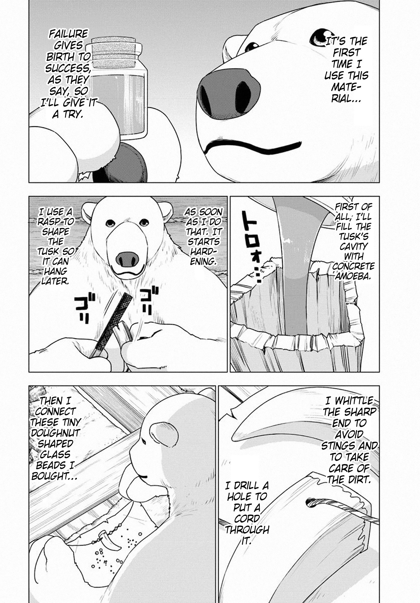 Shirokuma Tensei Chapter 20 page 8 - Chapter 20: Struggle