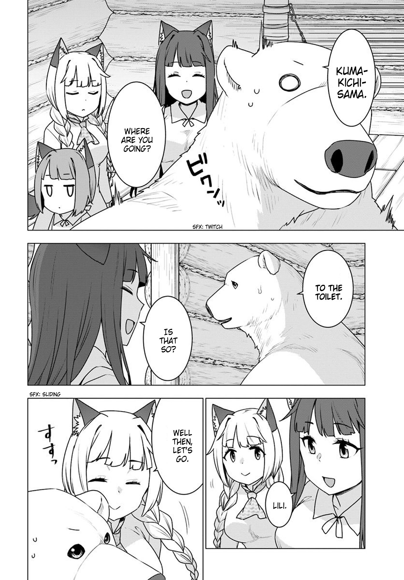Shirokuma Tensei Chapter 24 page 14 - Chapter 24: Lost Path