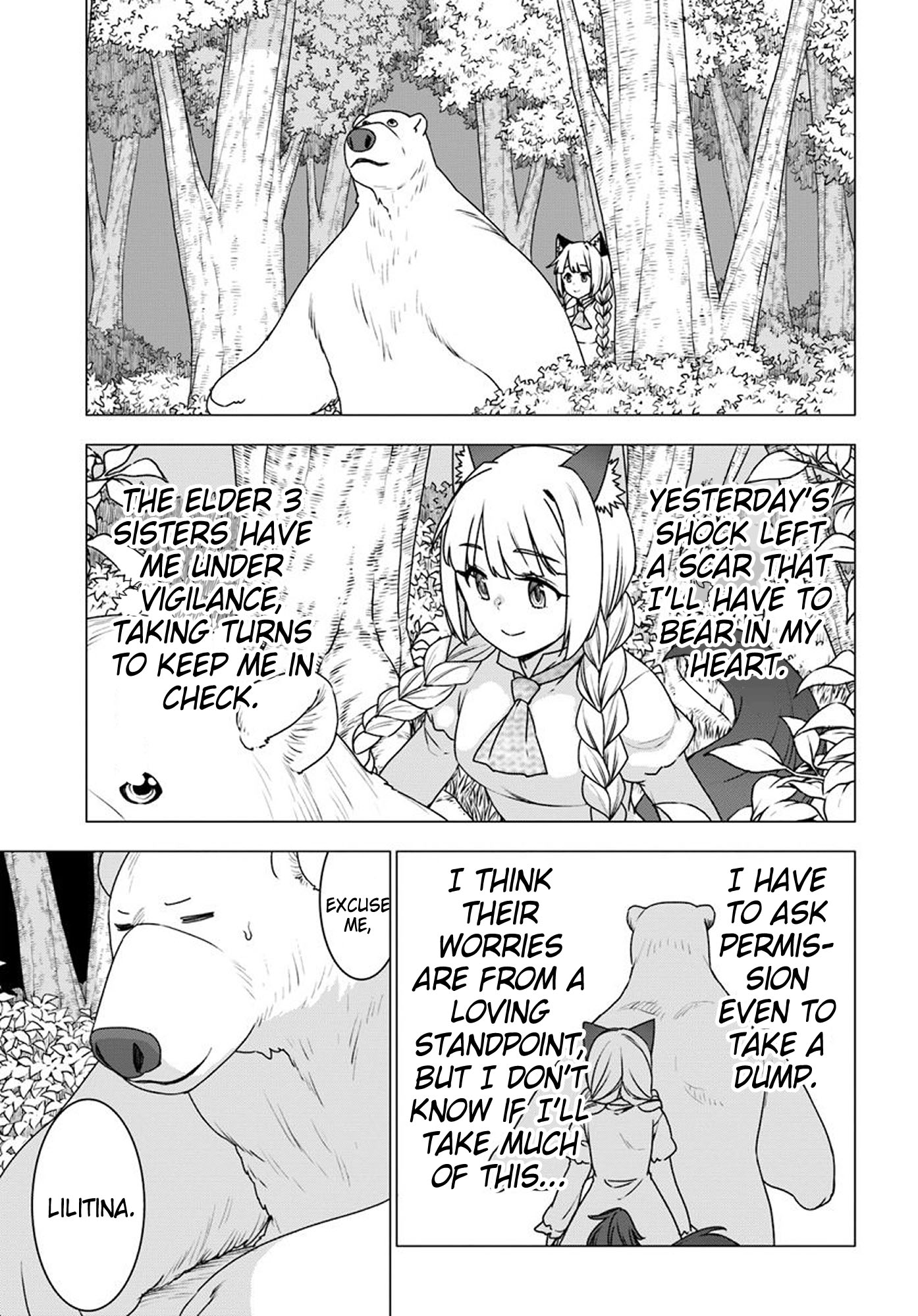 Shirokuma Tensei Chapter 24 page 15 - Chapter 24: Lost Path