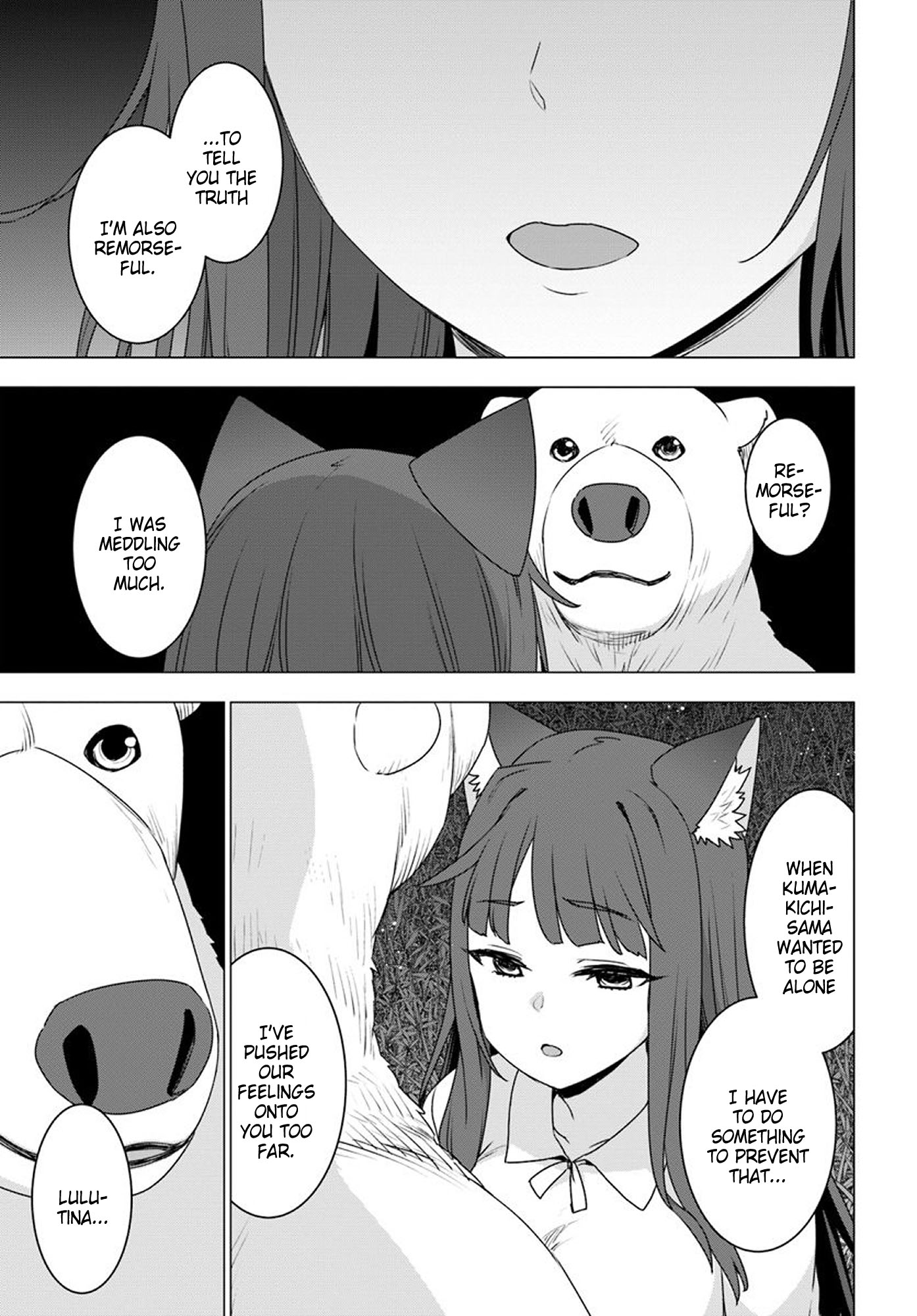 Shirokuma Tensei Chapter 24 page 23 - Chapter 24: Lost Path