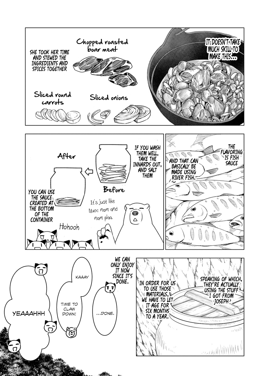 Shirokuma Tensei Chapter 7 page 8 - Chapter 7: Escape from cave life