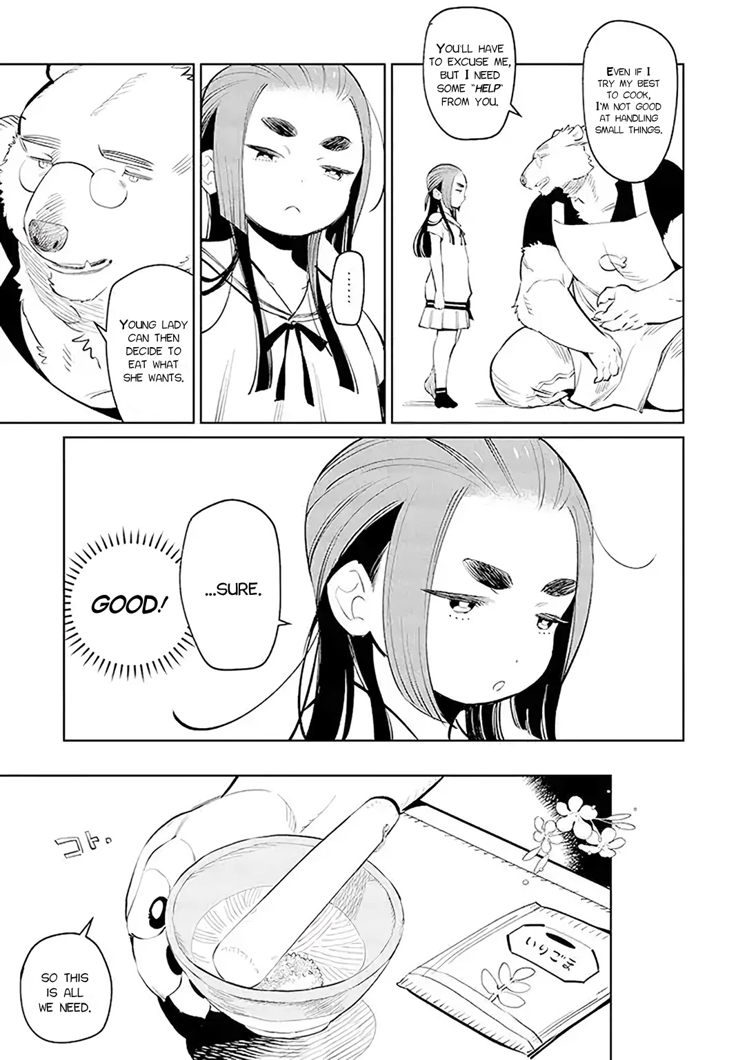 Shirokuma Yakuza to Akujiki Hime Chapter 1 page 14 - Chapter 1