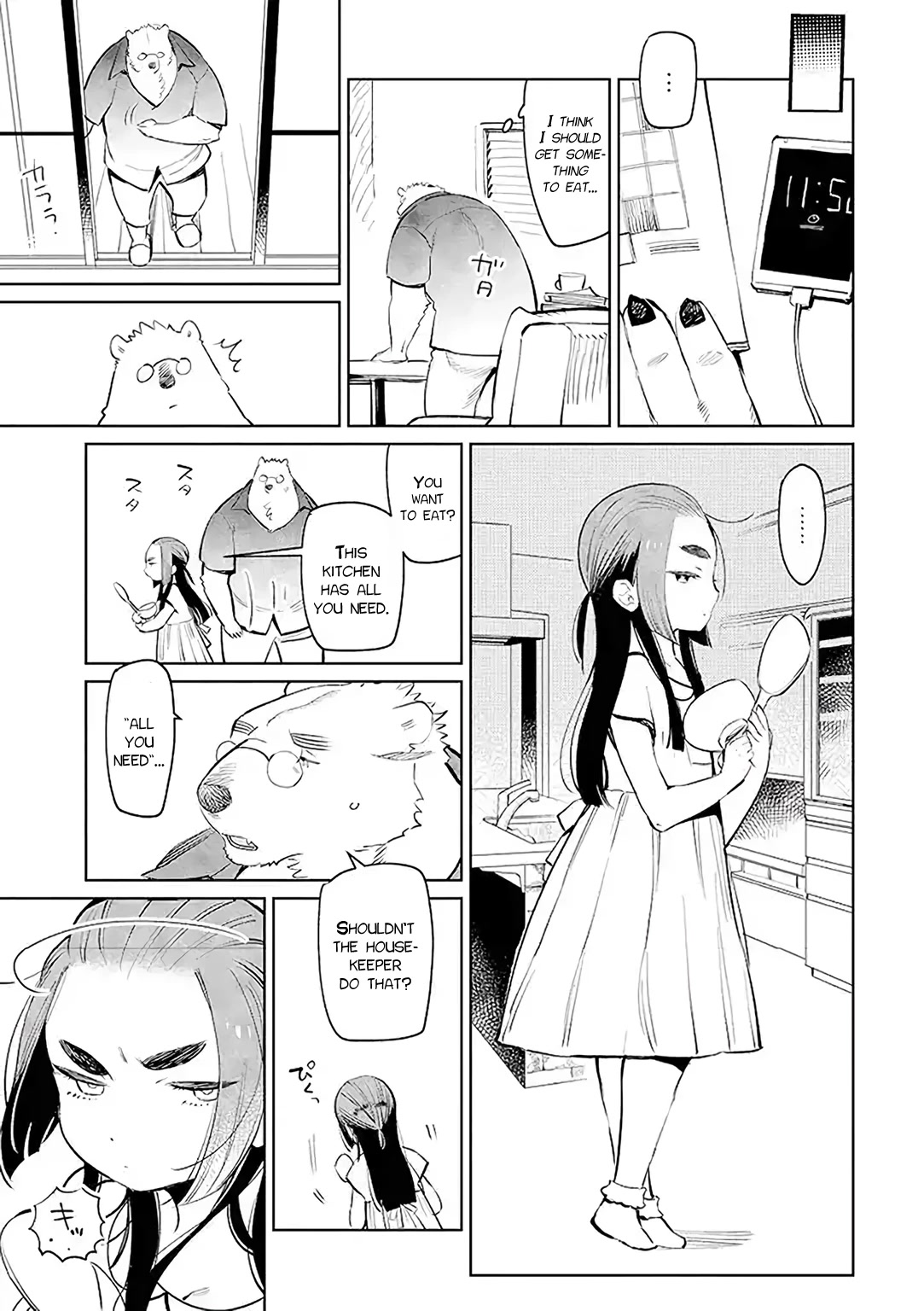 Shirokuma Yakuza to Akujiki Hime Chapter 1 page 8 - Chapter 1