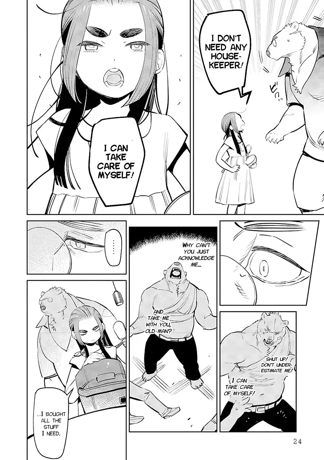 Shirokuma Yakuza to Akujiki Hime Chapter 1 page 9 - Chapter 1