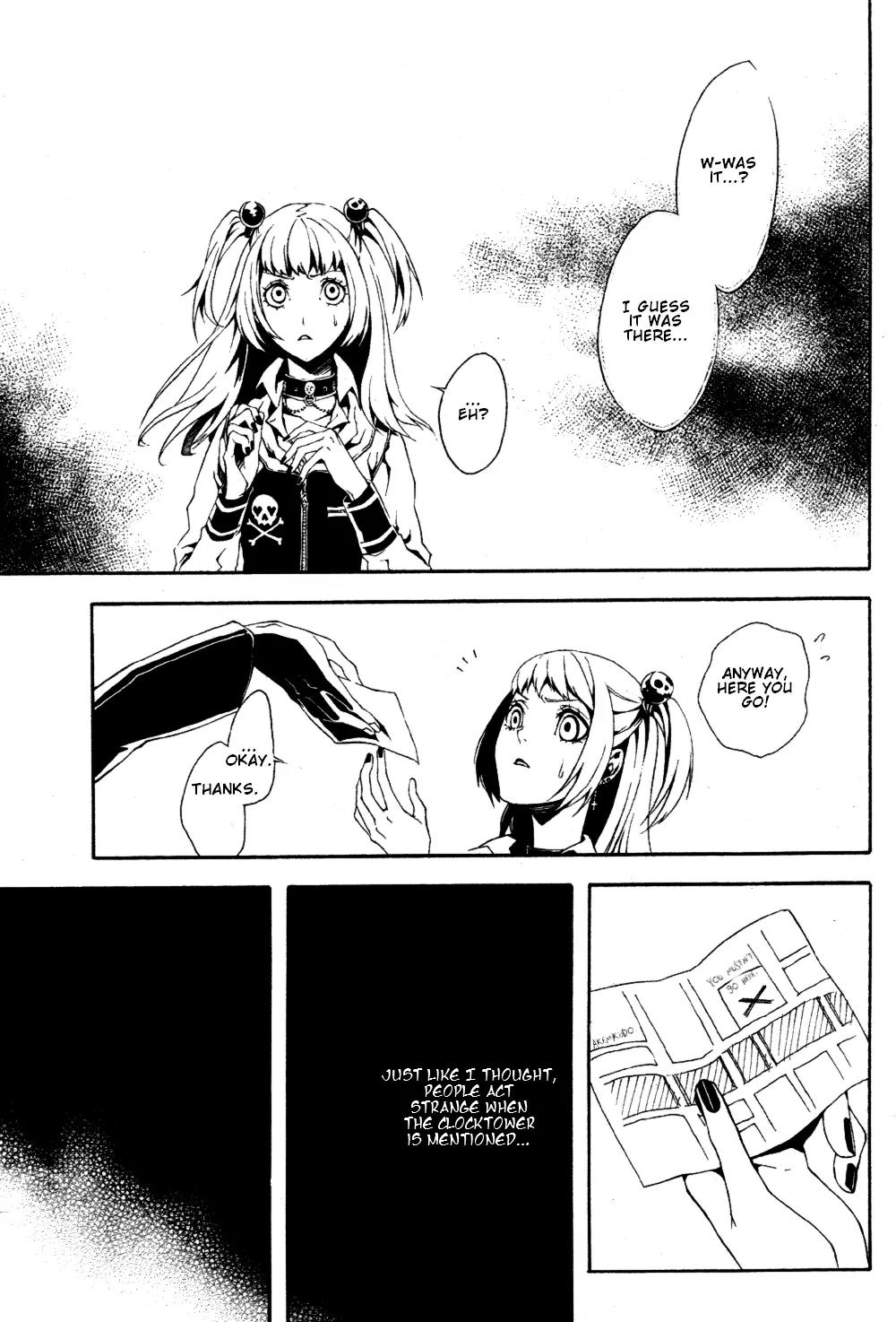Shirokuro Kitan Chapter 4 page 9 - Chapter 4: the Presentiment