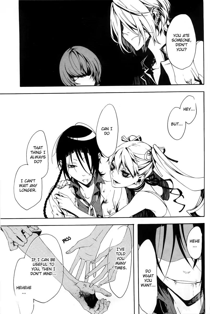 Shirokuro Kitan Chapter 8 page 28 - Chapter 8: Bloody Creatures, Toy Soldiers (Scene.II)