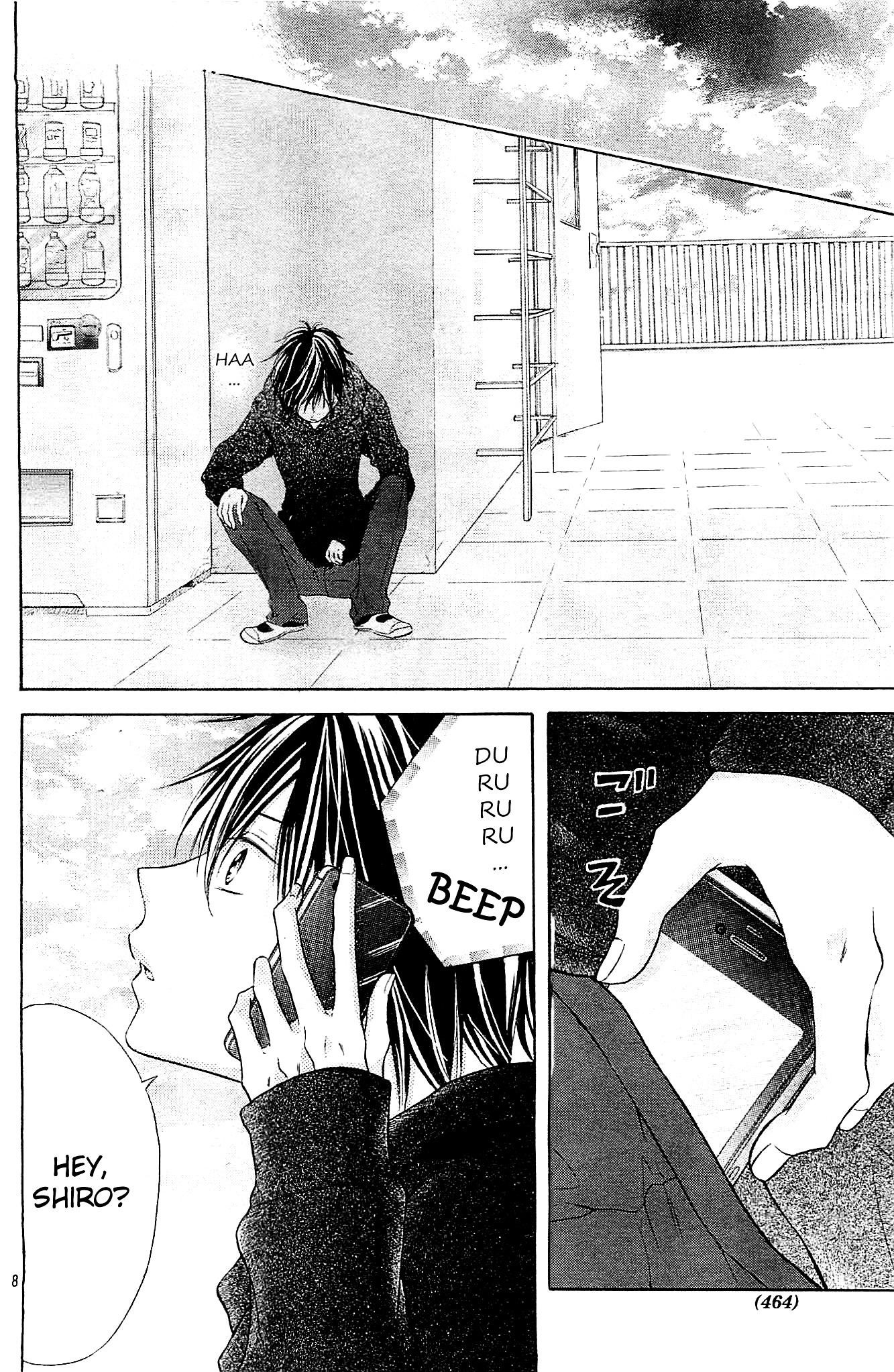Shirokuro-kun to Anzu-chan. Chapter 3.2 page 8 - Chapter 3 v2 : [End]