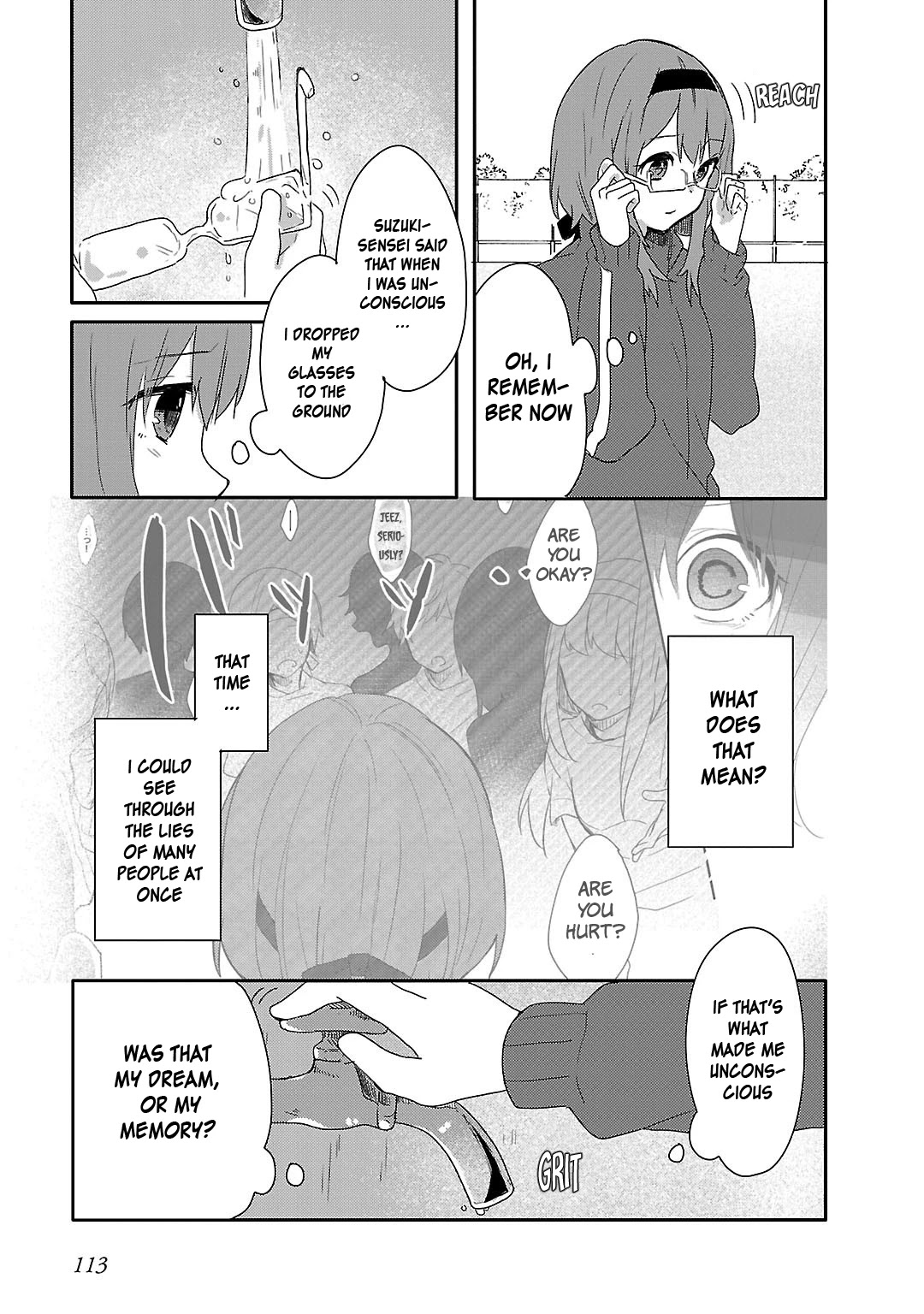 Shiryoku Kensa Chapter 10 page 3 - Chapter 10: Awakened Emotion
