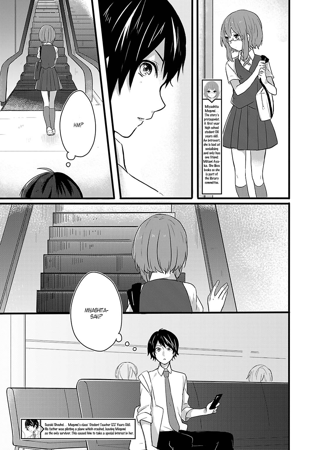 Shiryoku Kensa Chapter 4 page 4 - Chapter 4: Not a Word to Anyone