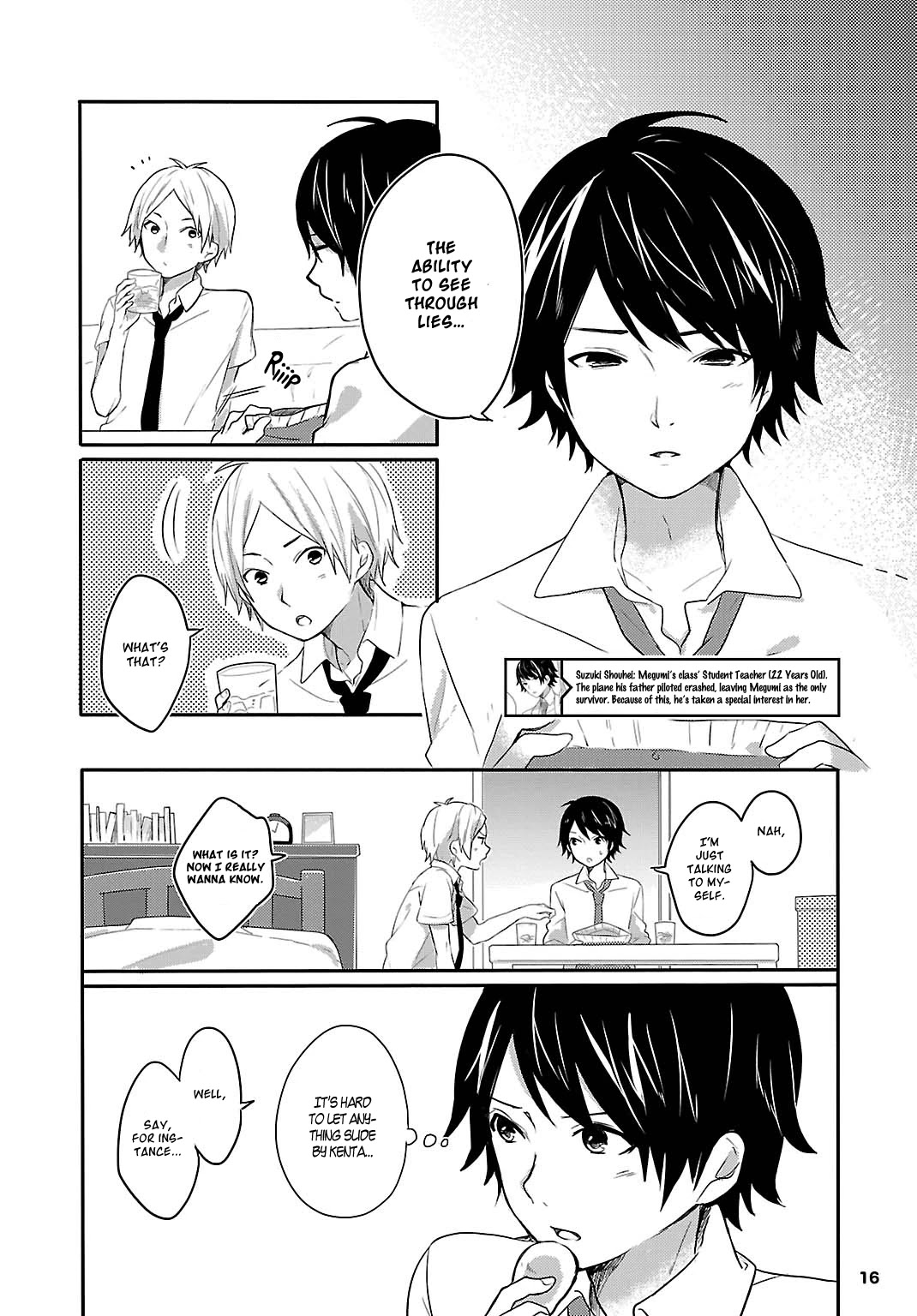 Shiryoku Kensa Chapter 5 page 3 - Chapter 5: A Time of Secrets