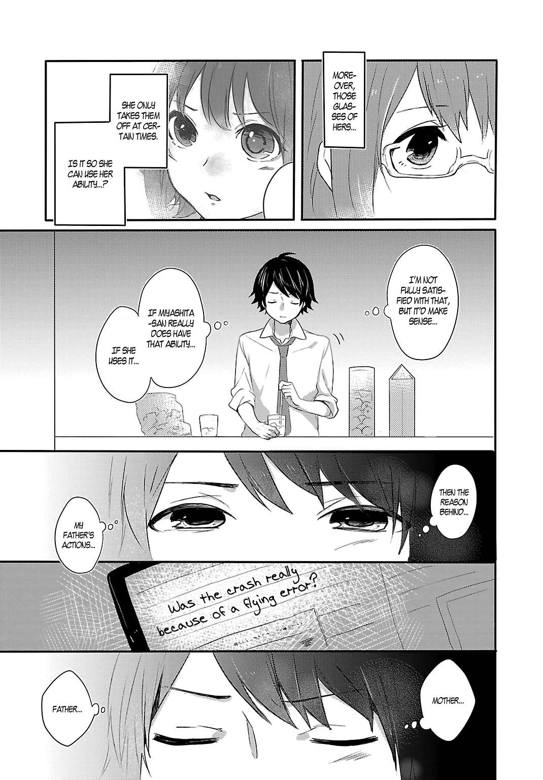 Shiryoku Kensa Chapter 5 page 6 - Chapter 5: A Time of Secrets