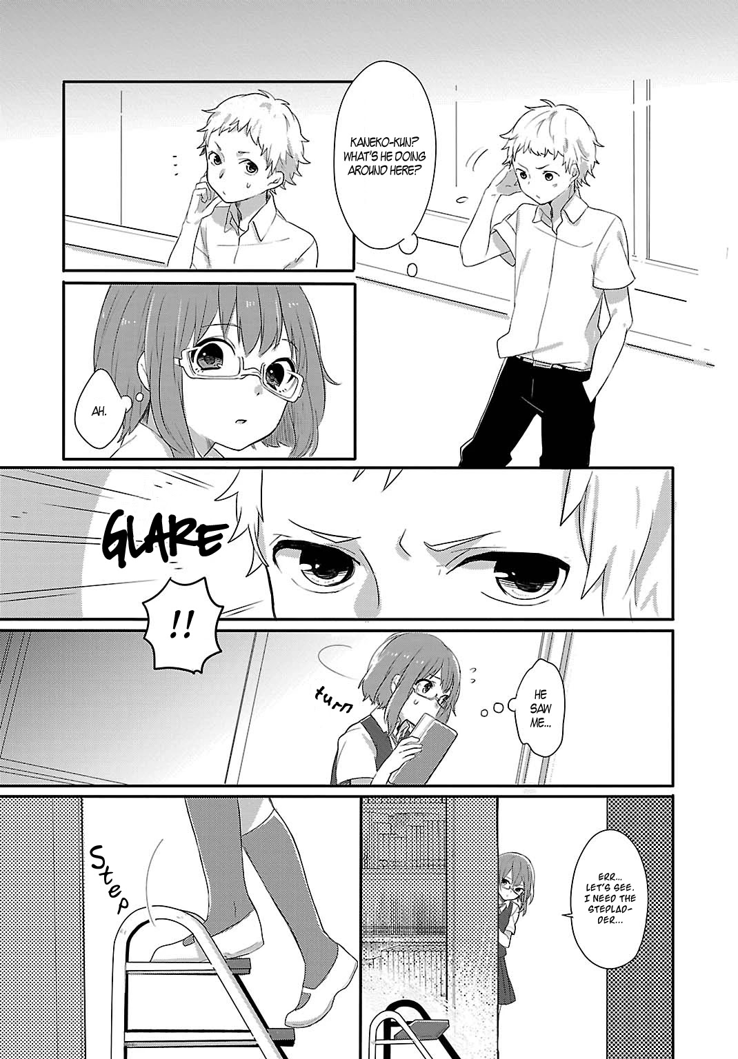 Shiryoku Kensa Chapter 5 page 8 - Chapter 5: A Time of Secrets