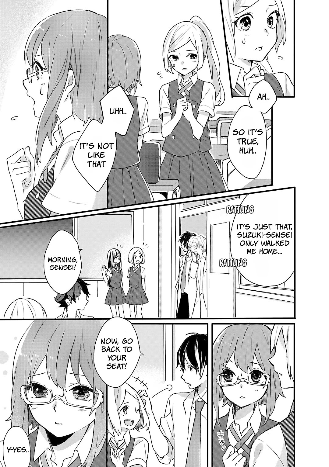 Shiryoku Kensa Chapter 6 page 11 - Chapter 6: First Feeling