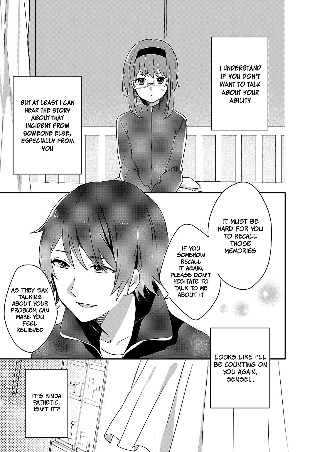 Shiryoku Kensa Chapter 7 page 16 - Chapter 7: Daydreams