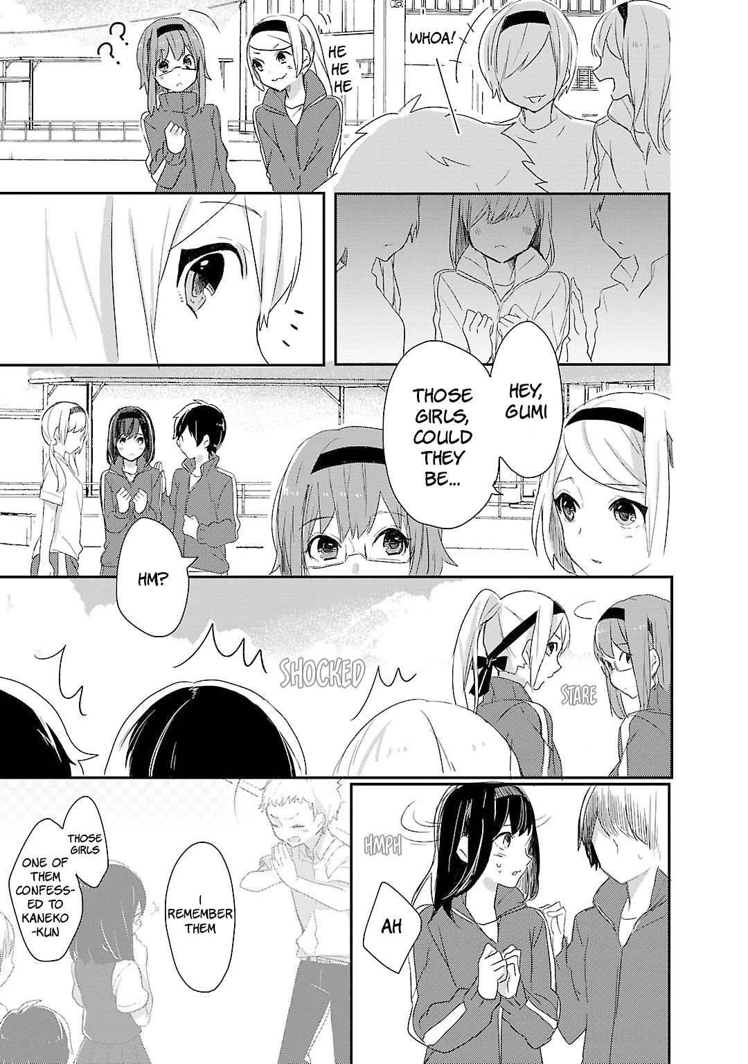 Shiryoku Kensa Chapter 9 page 13 - Chapter 9: Love Triangle