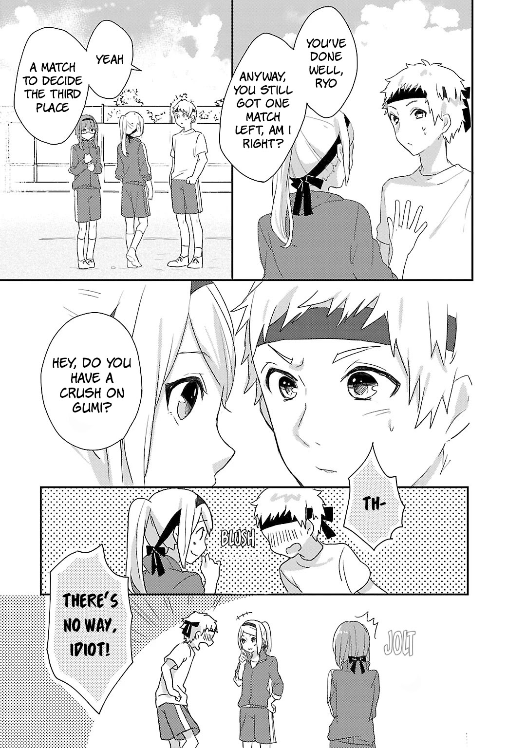 Shiryoku Kensa Chapter 9 page 9 - Chapter 9: Love Triangle