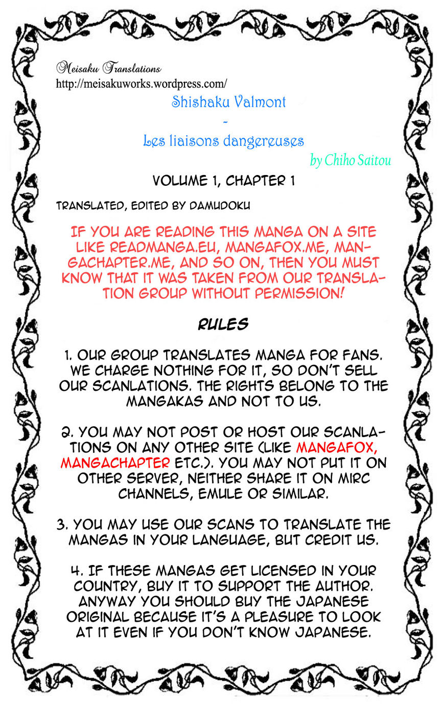 Shishaku Valmont - Kiken na Kankei Chapter 1 page 49 - Chapter 1