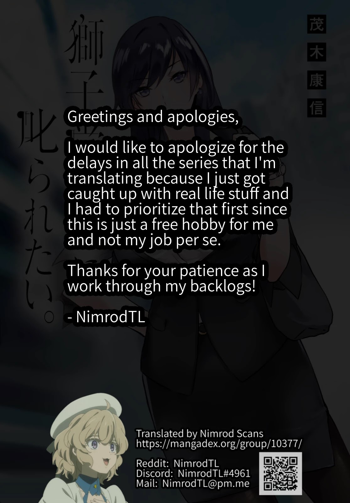 Shishidou-san ni Shikararetai Chapter 11 page 1 - Chapter 11: It seems the invincible director can also get tired...?