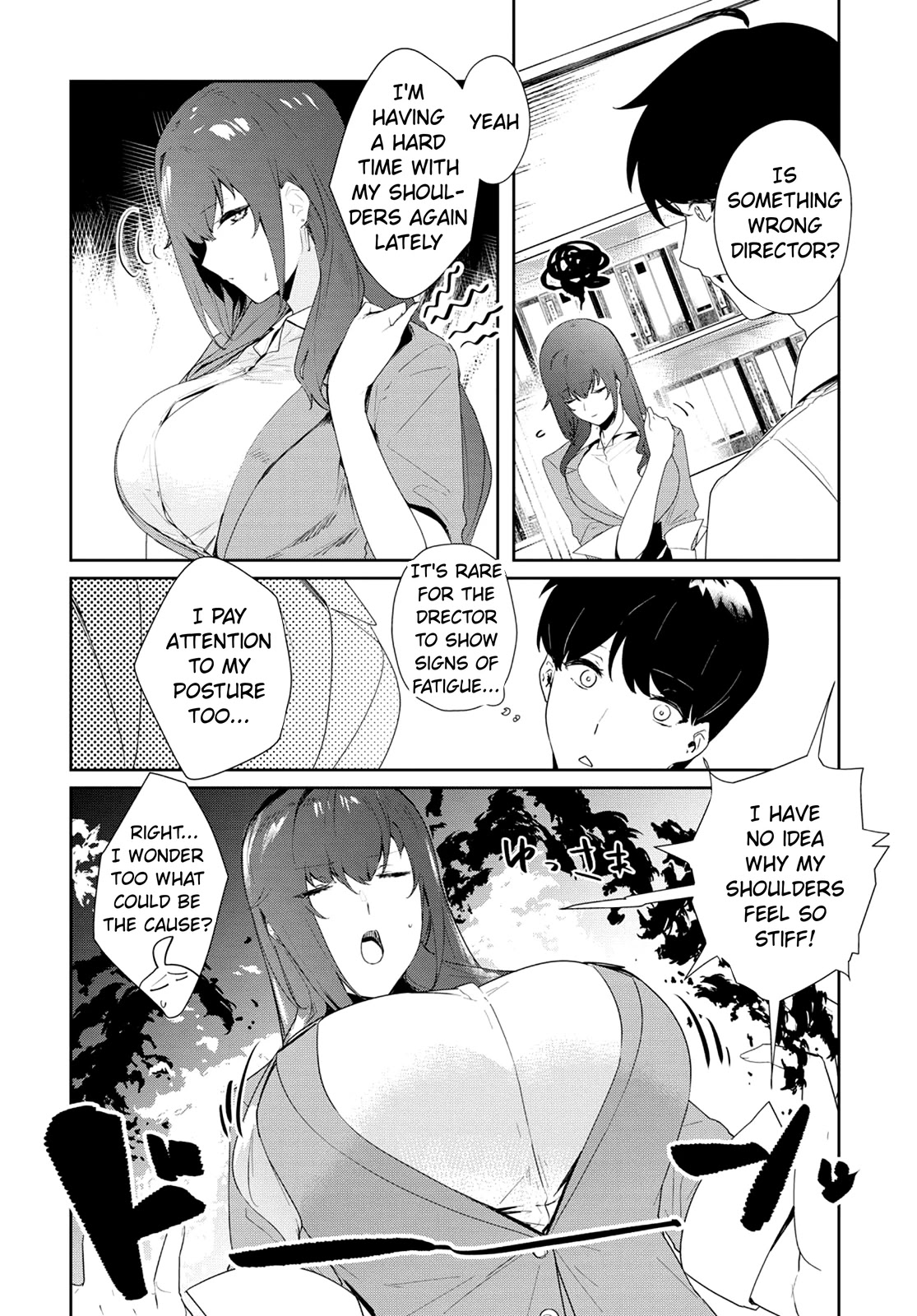 Shishidou-san ni Shikararetai Chapter 11 page 3 - Chapter 11: It seems the invincible director can also get tired...?