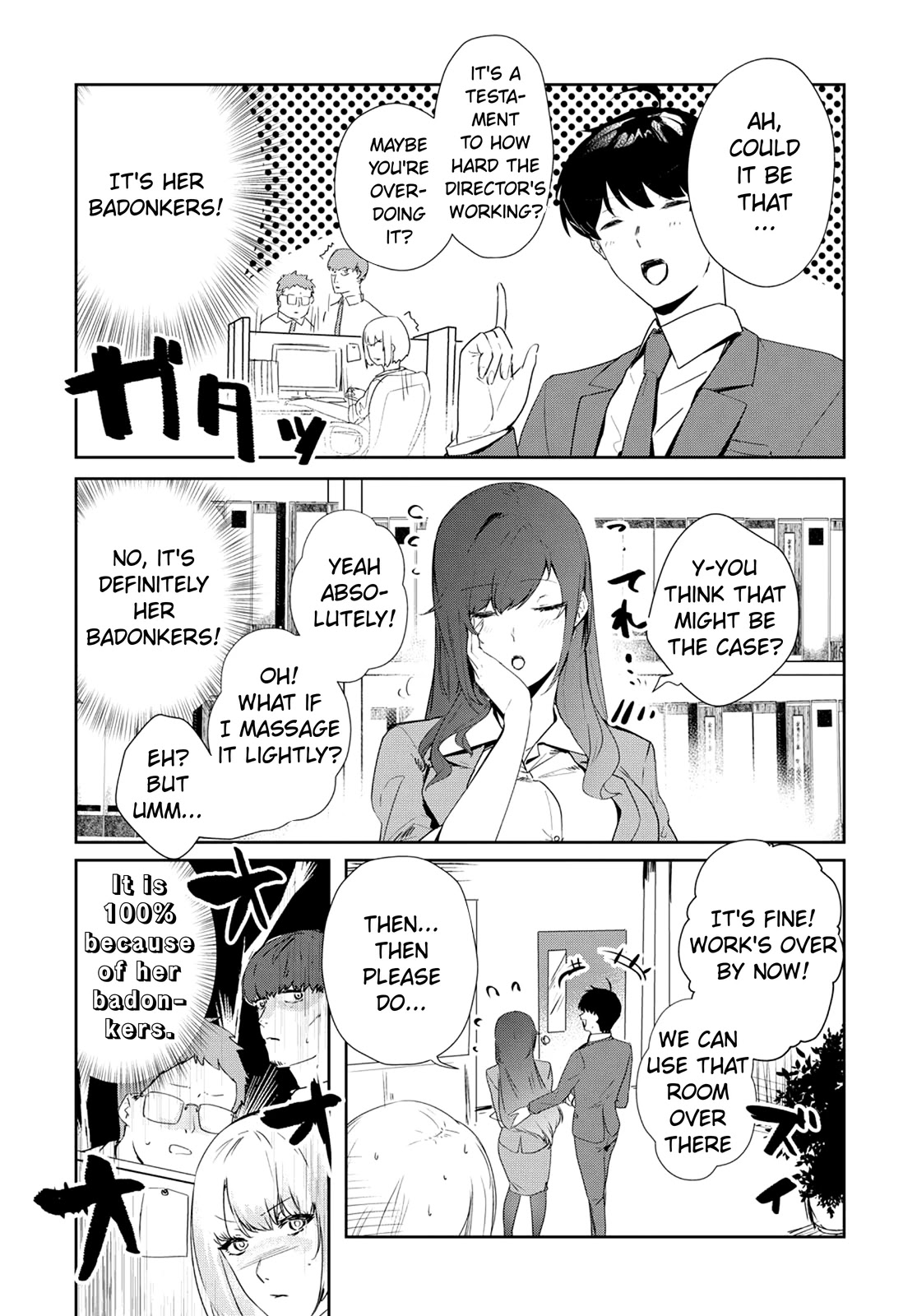 Shishidou-san ni Shikararetai Chapter 11 page 4 - Chapter 11: It seems the invincible director can also get tired...?