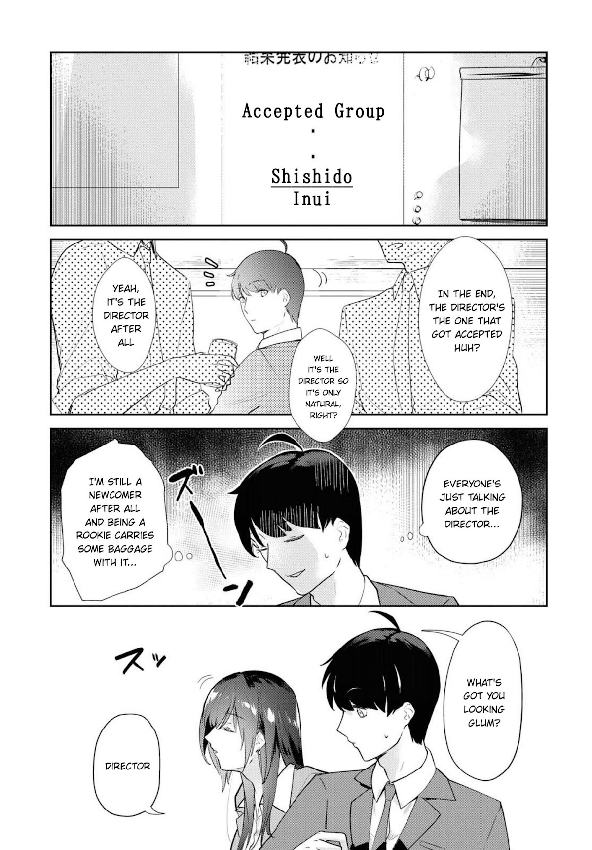 Shishidou-san ni Shikararetai Chapter 3 page 12 - Chapter 3: Oh, an email from the company...?