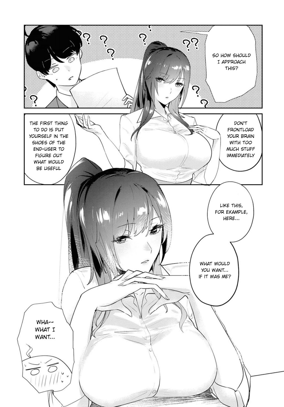 Shishidou-san ni Shikararetai Chapter 3 page 6 - Chapter 3: Oh, an email from the company...?