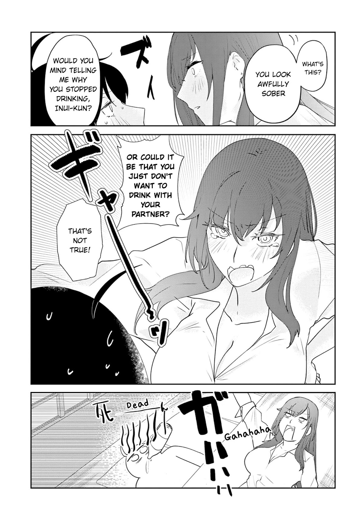 Shishidou-san ni Shikararetai Chapter 5 page 10 - Chapter 5: The director has had a lot to drink.