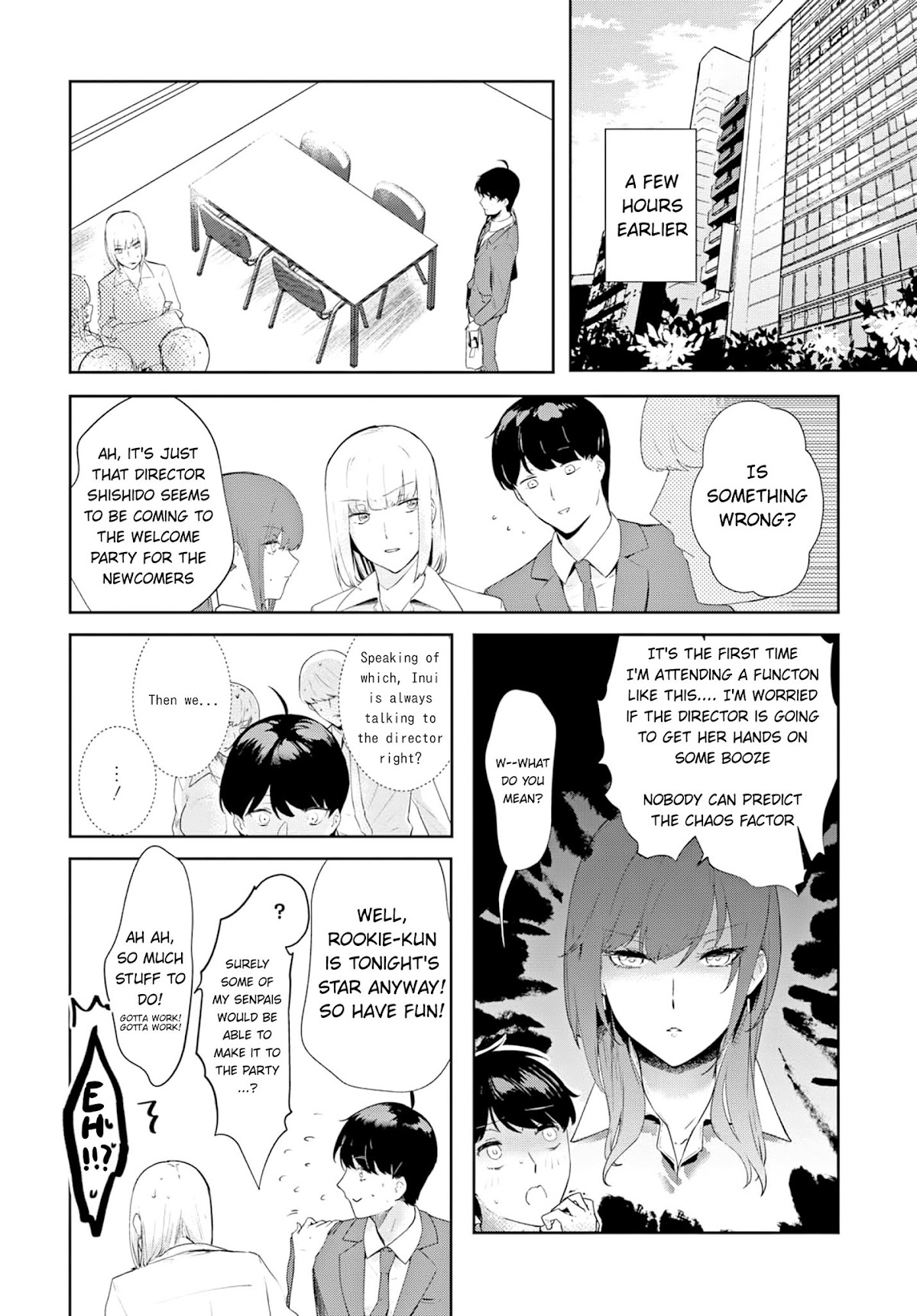 Shishidou-san ni Shikararetai Chapter 5 page 3 - Chapter 5: The director has had a lot to drink.