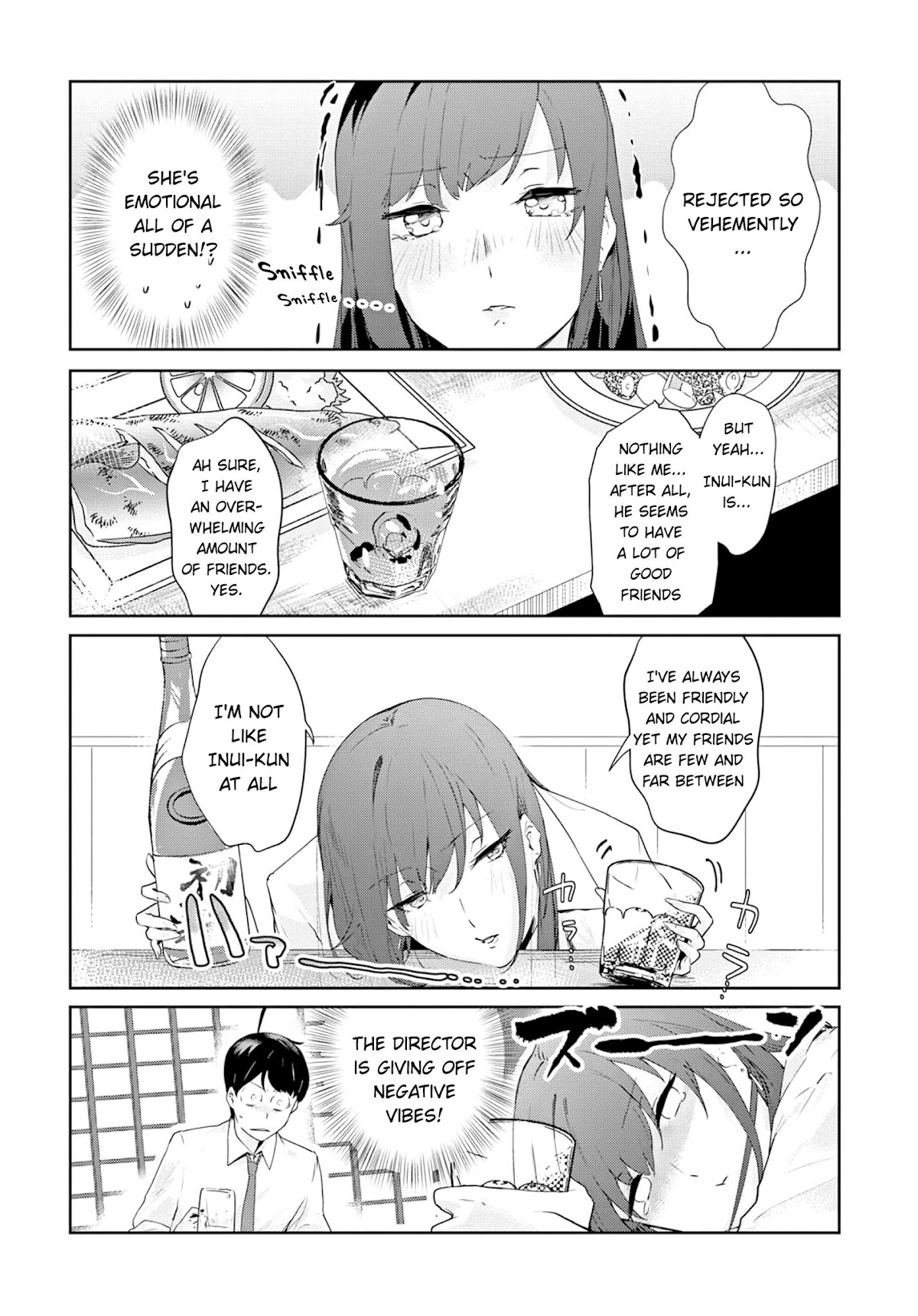 Shishidou-san ni Shikararetai Chapter 5 page 7 - Chapter 5: The director has had a lot to drink.