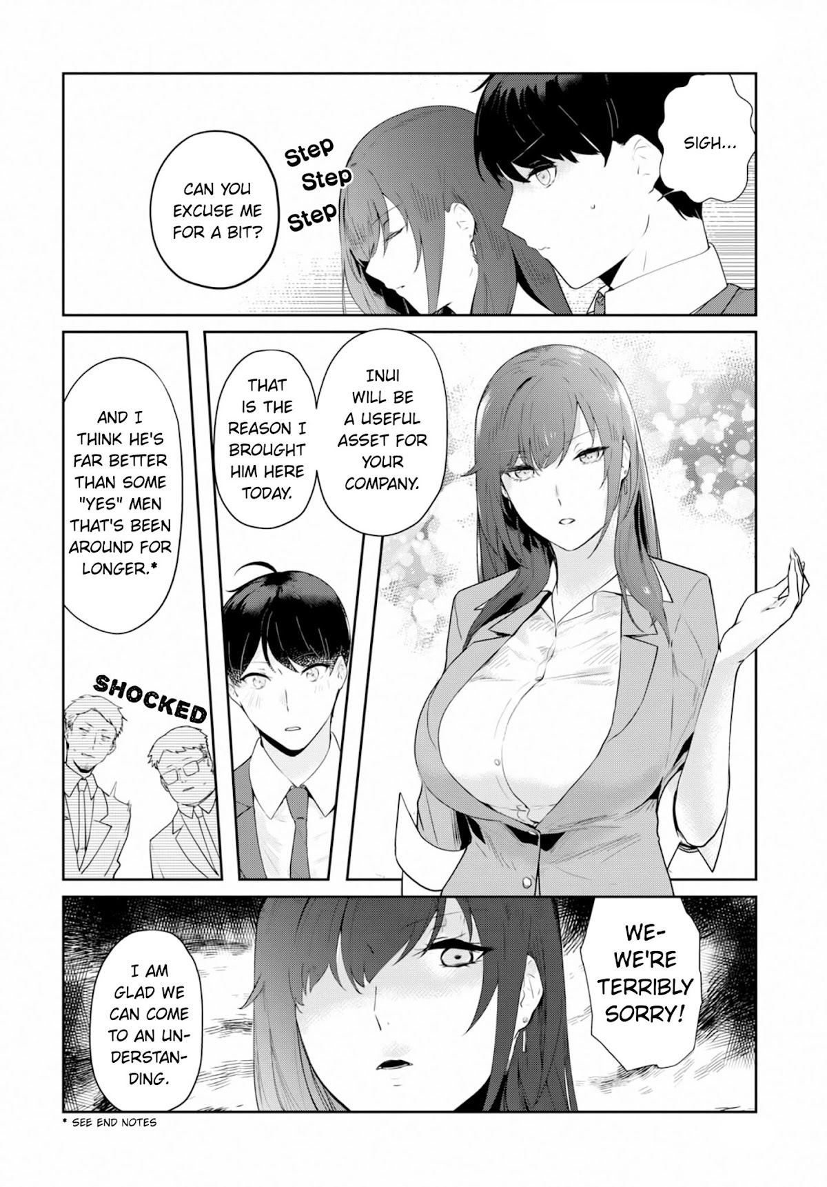 Shishidou-san ni Shikararetai Chapter 6 page 11 - Chapter 6: A serious look towards the future...?