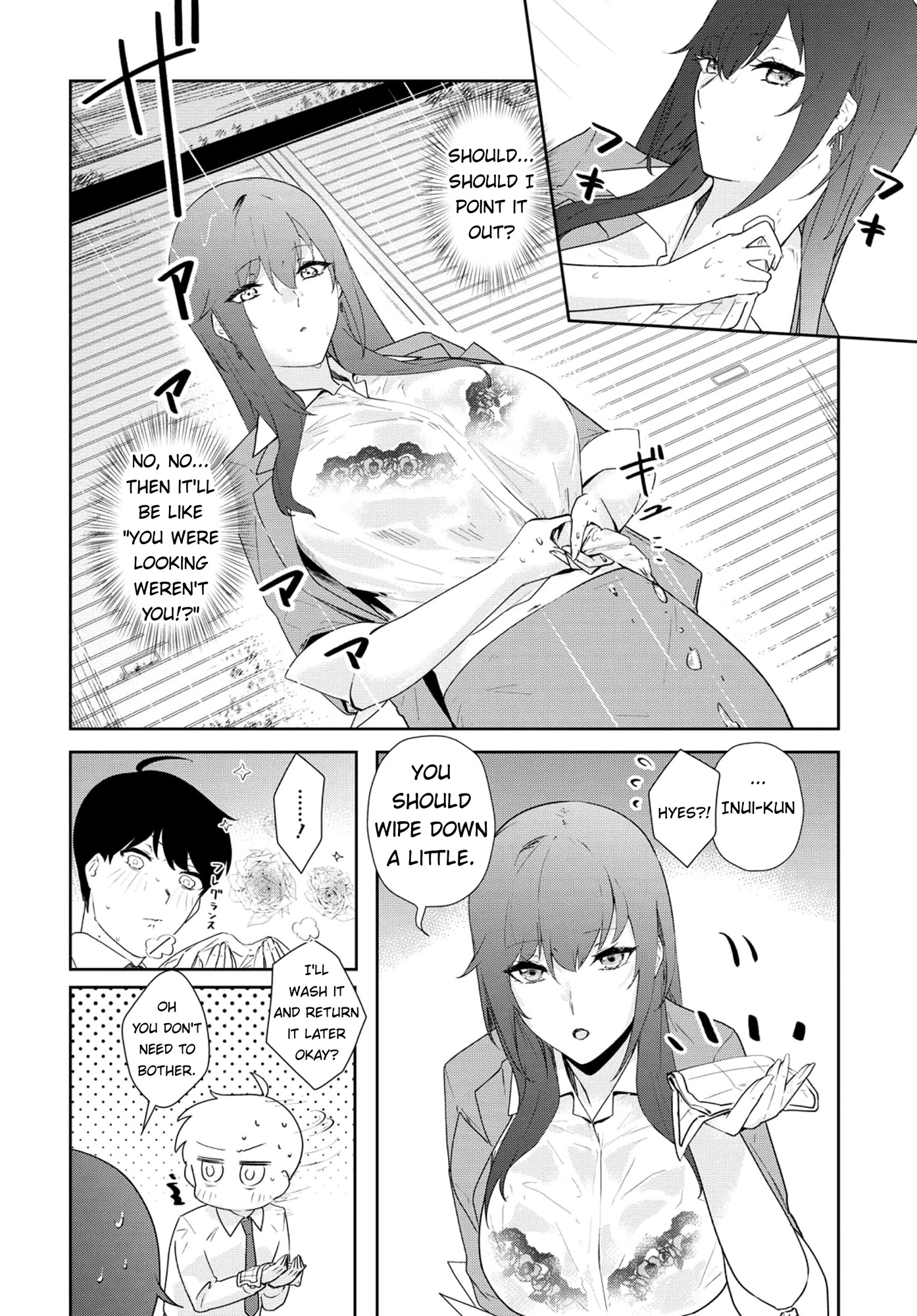 Shishidou-san ni Shikararetai Chapter 9 page 7 - Chapter 9: It rained on the way back from the meeting...