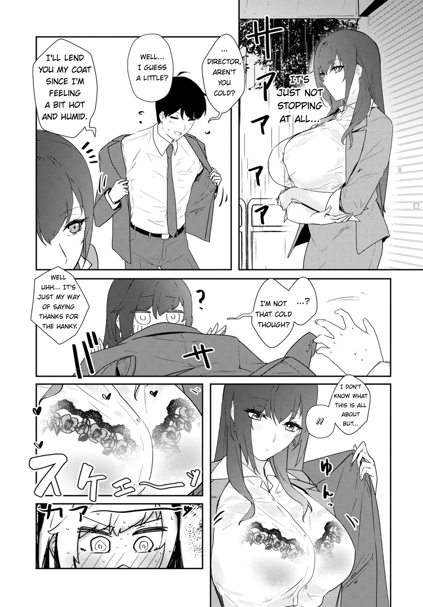 Shishidou-san ni Shikararetai Chapter 9 page 8 - Chapter 9: It rained on the way back from the meeting...