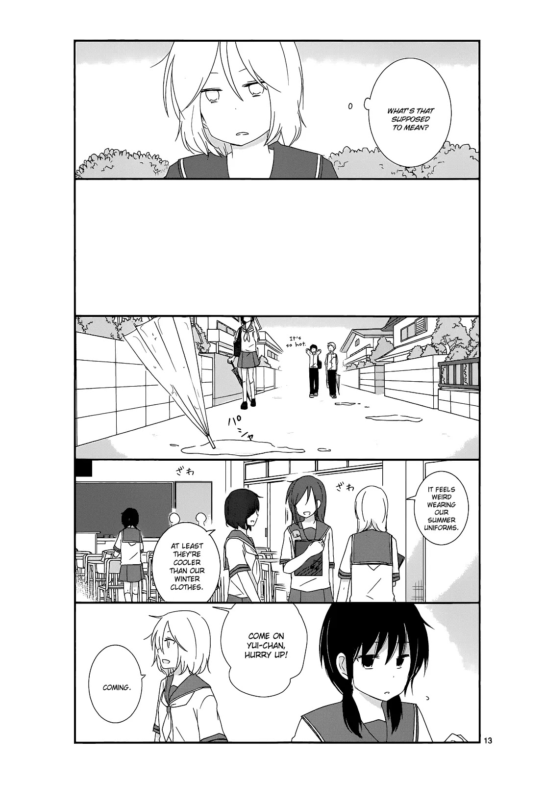 Shishunki Bitter Change Chapter 12 page 13 - Chapter 12: Aoki-san