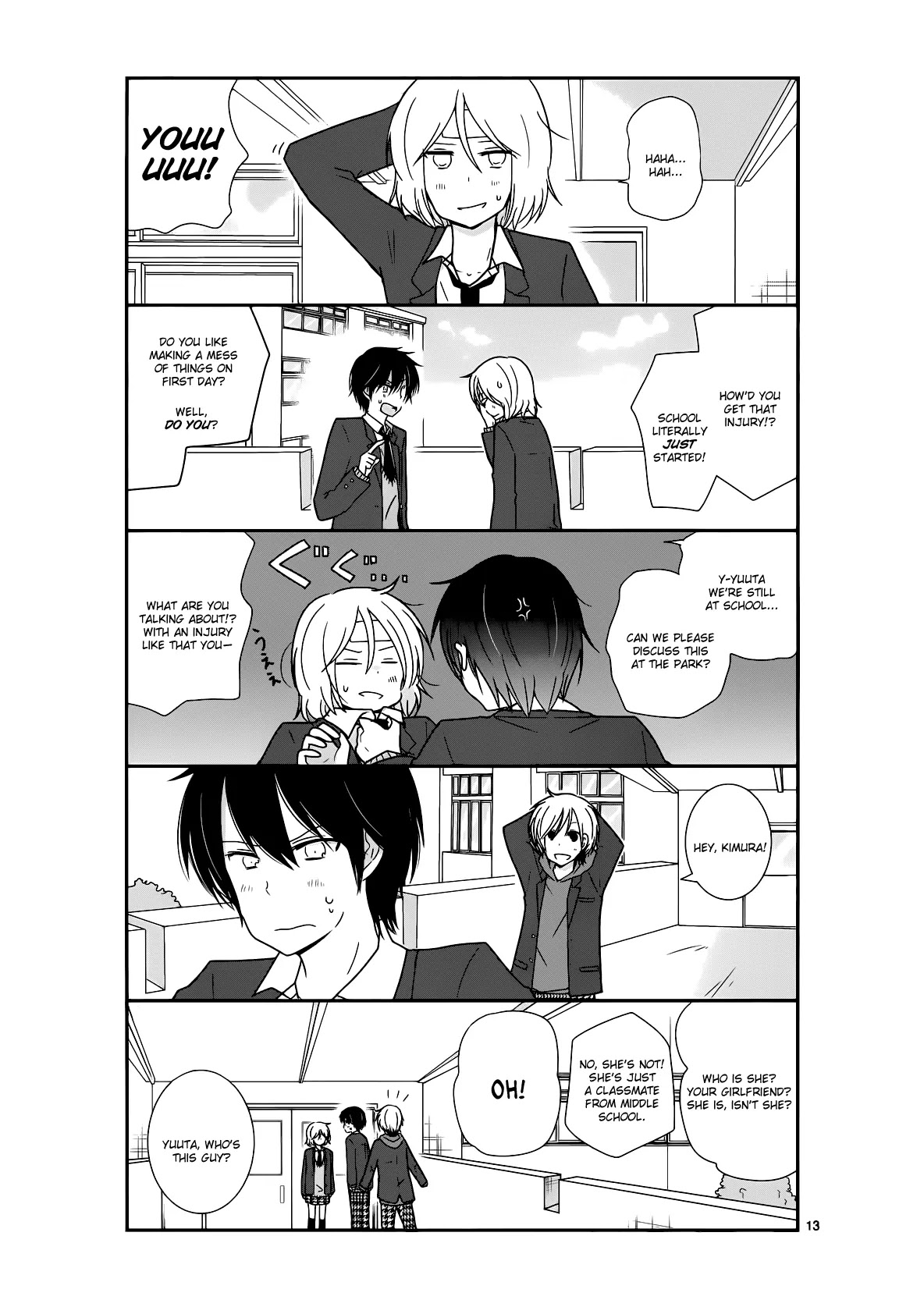 Shishunki Bitter Change Chapter 18 page 14 - Chapter 18: Kikuchi Hikaru